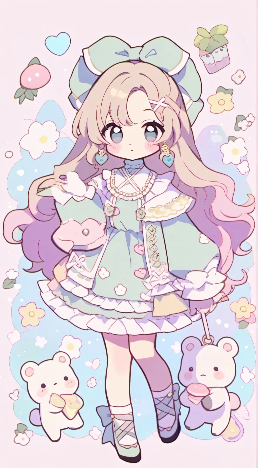 ai character: melissa🩷 background