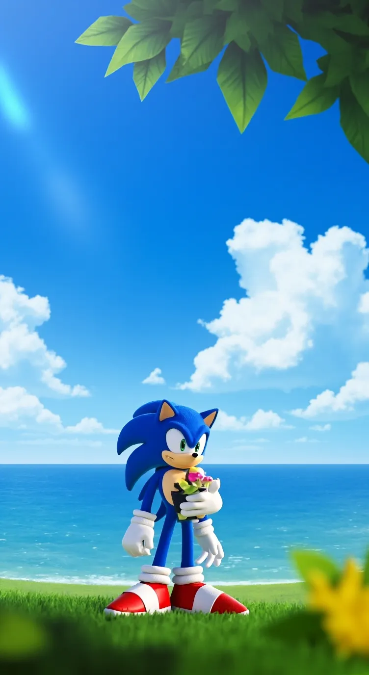 ai character: sonic background