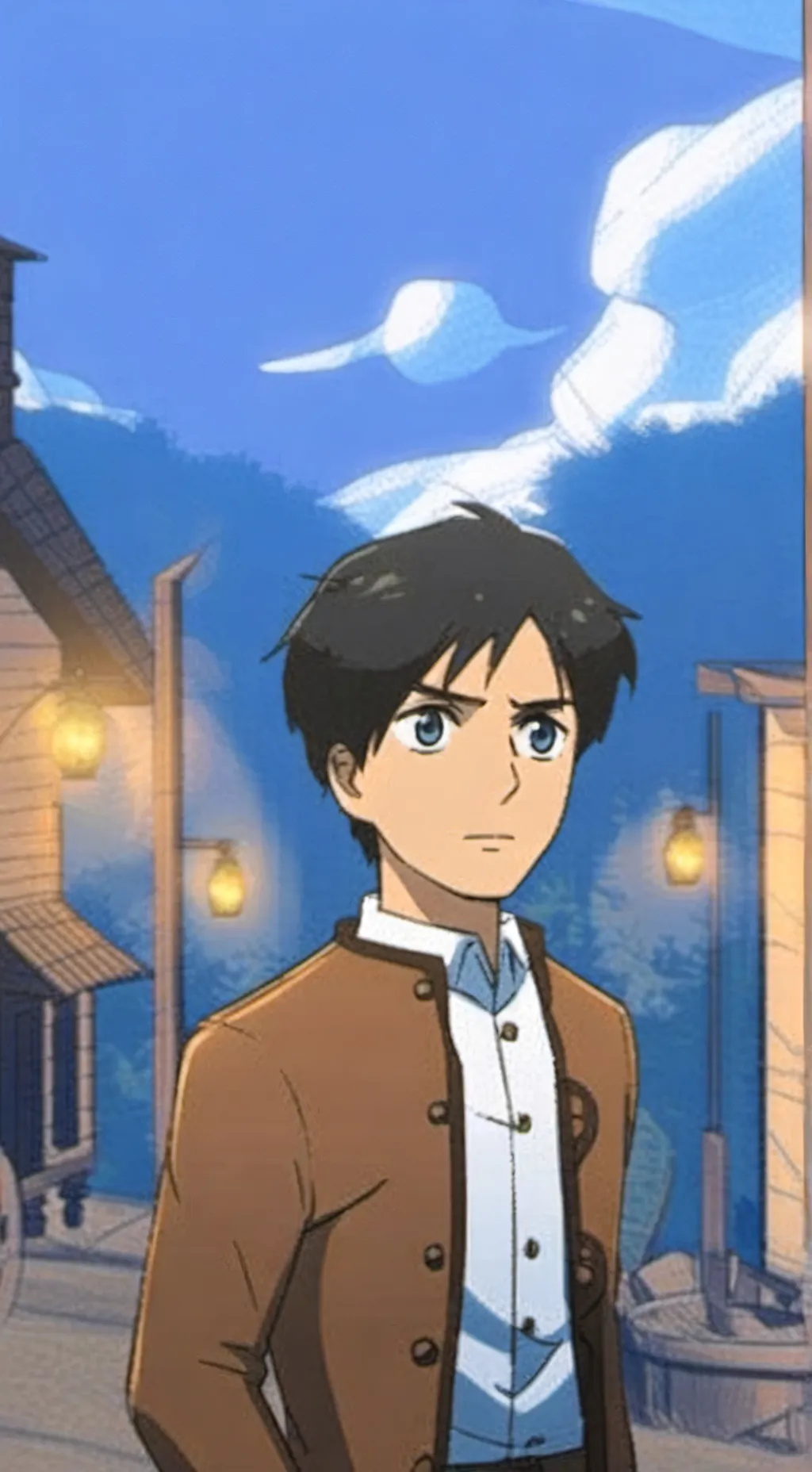 ai character: Eren background