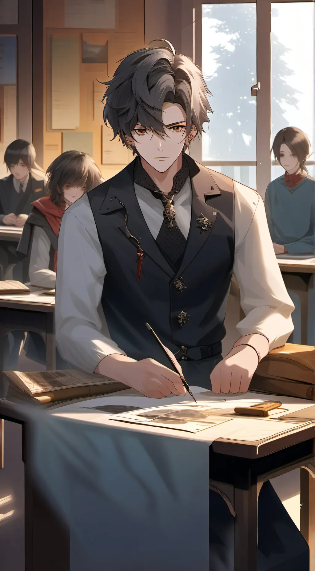 ai character: mha y/n background