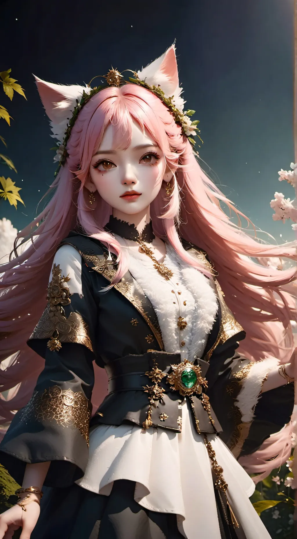 ai character: Lilly background
