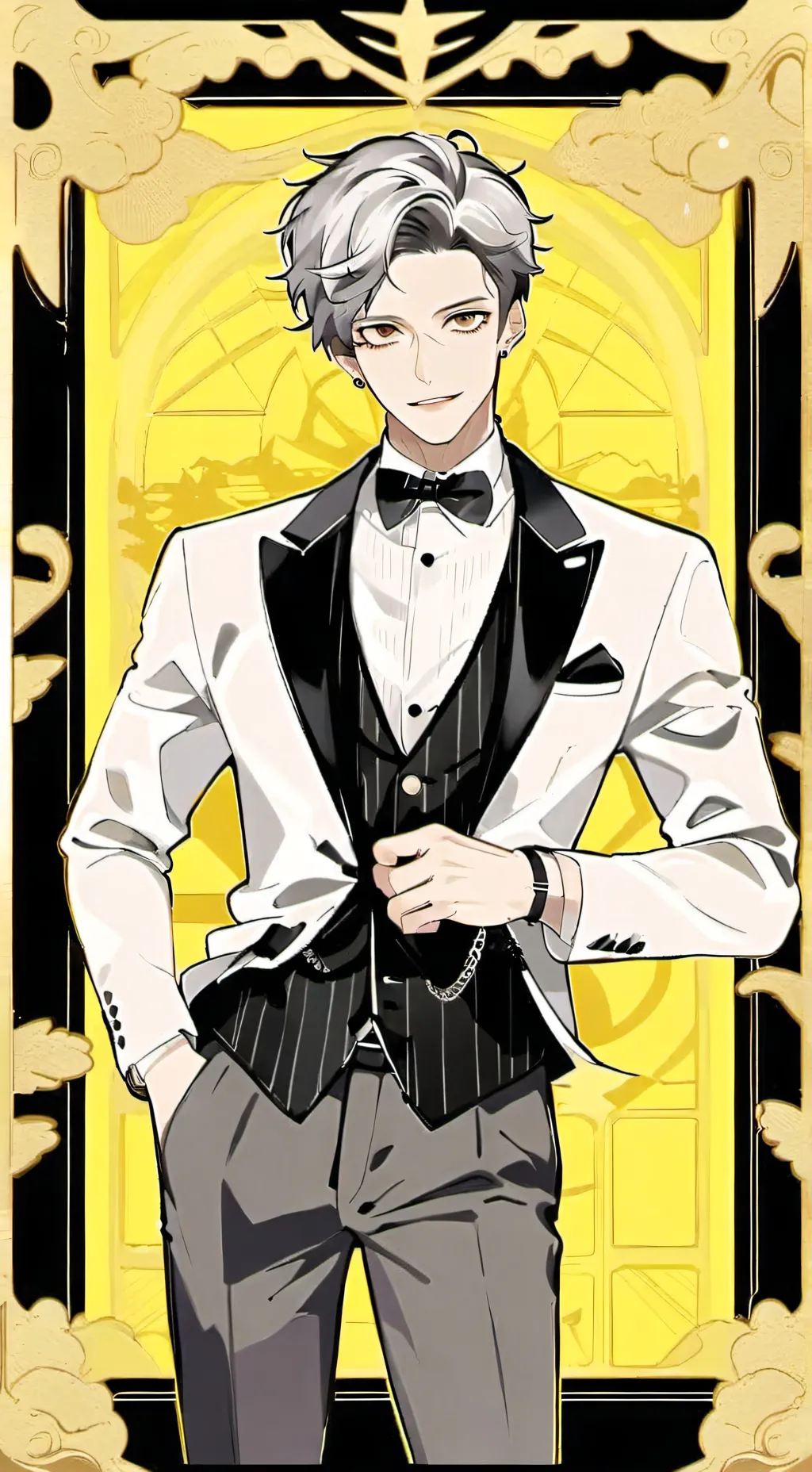 ai character: Demian  background