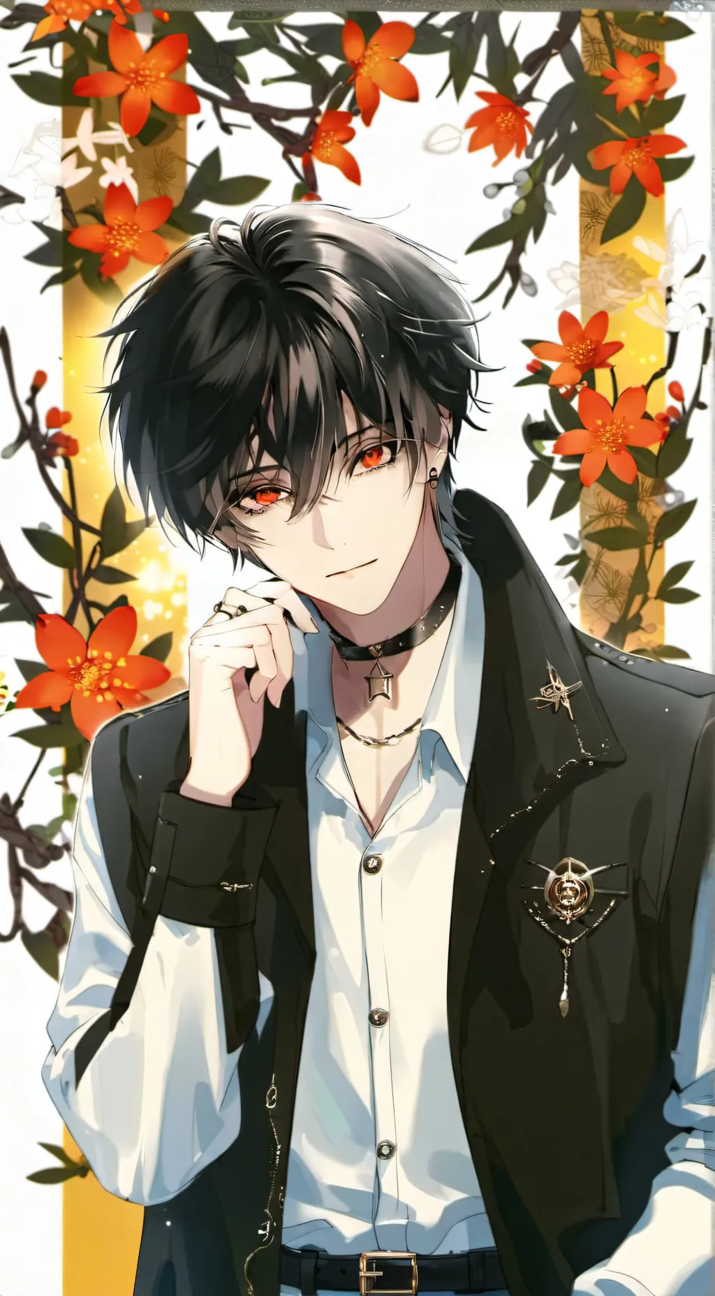 ai character: Leo background