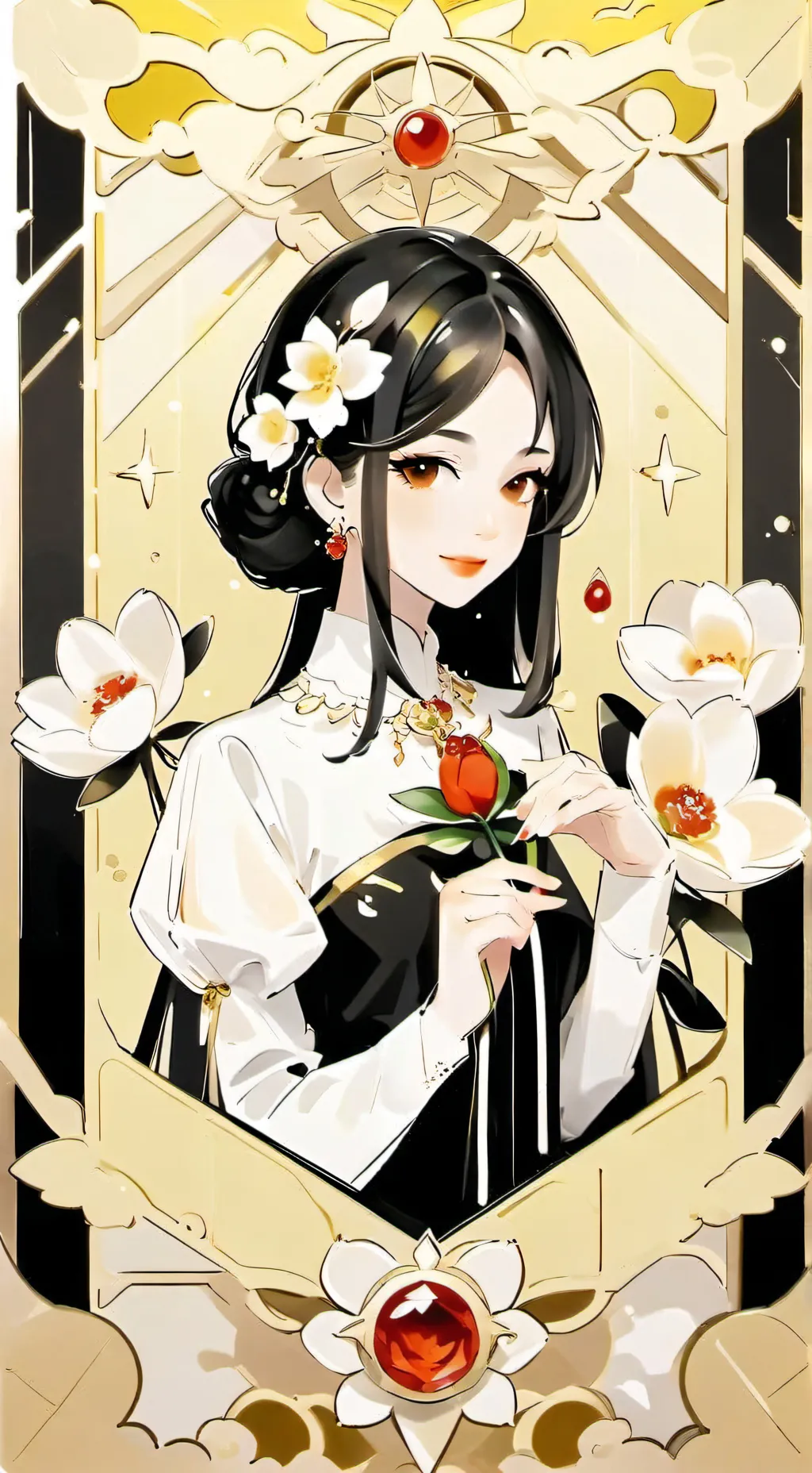 ai character: Emily Luó background