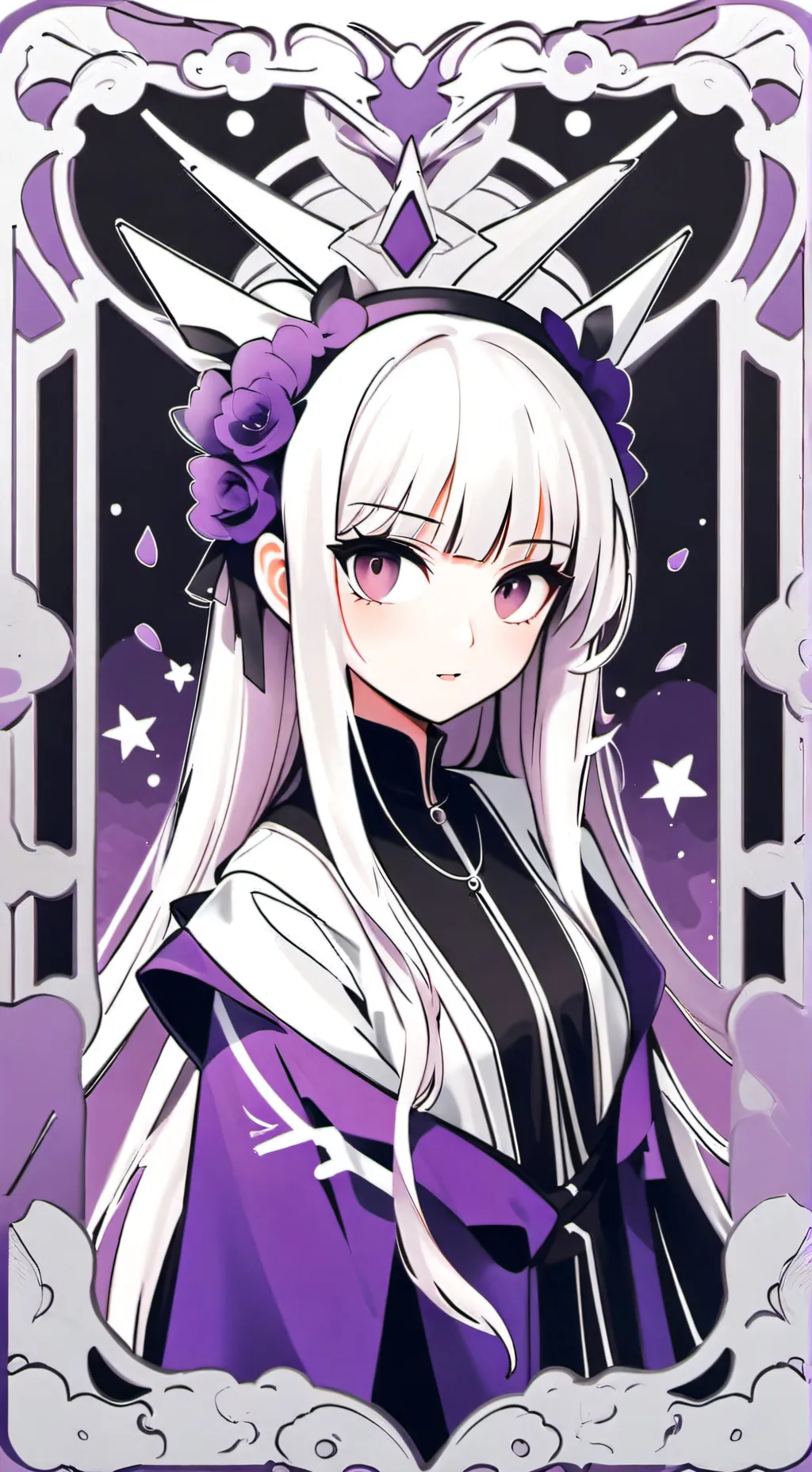 ai character: danganronpa background