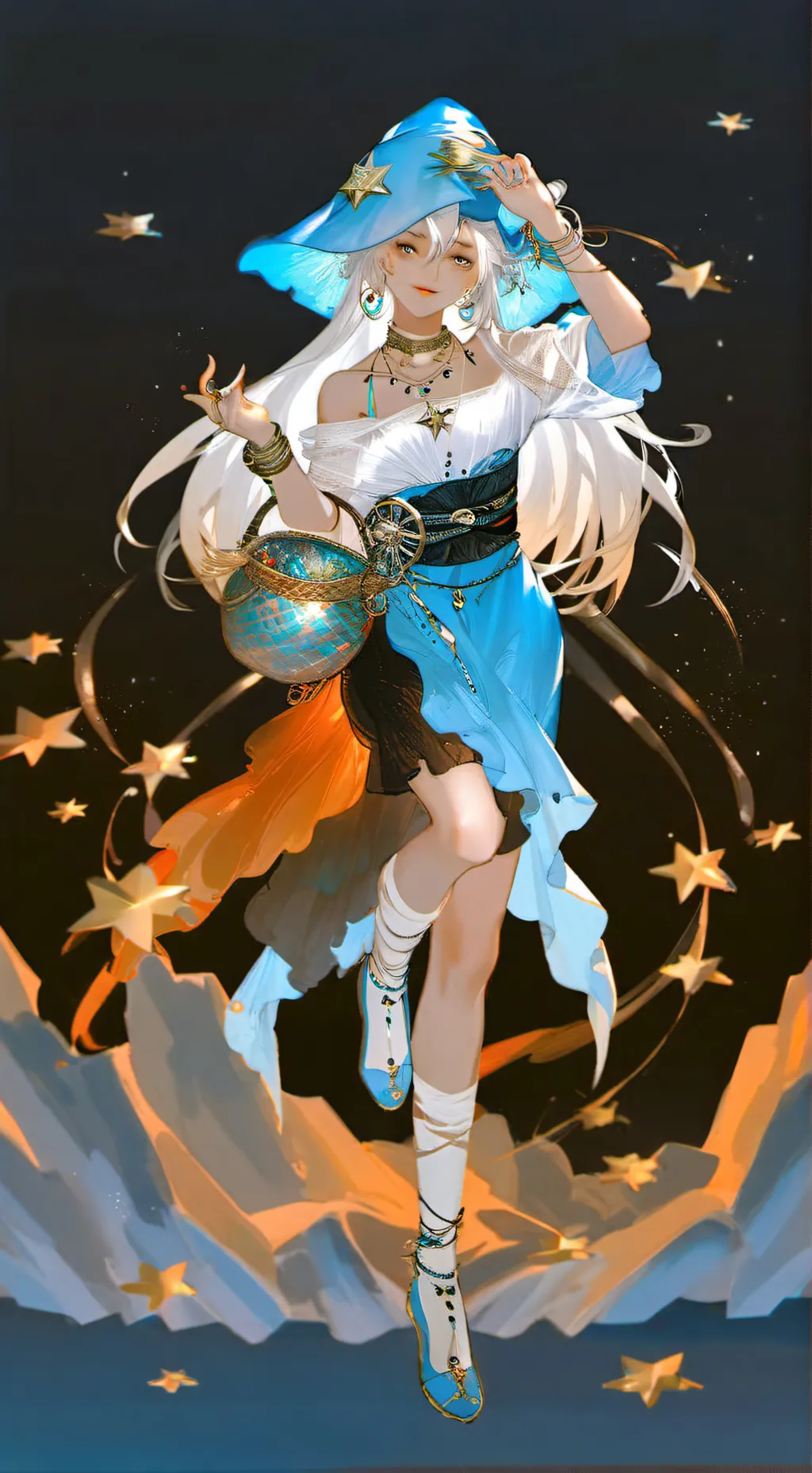 ai character: Stara background