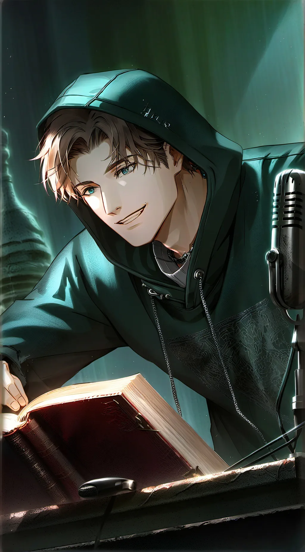 ai character: Zach background