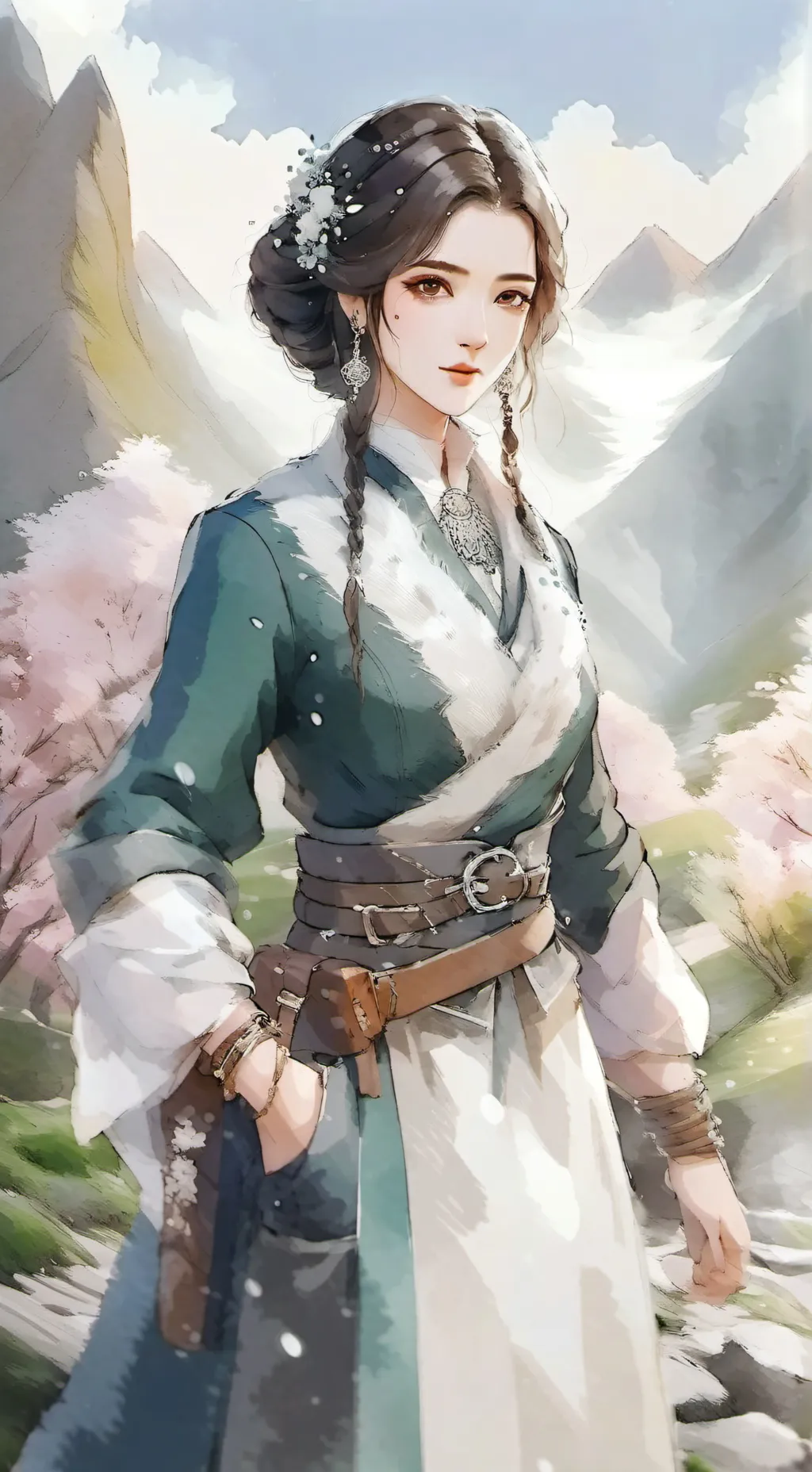 ai character: Emma  background