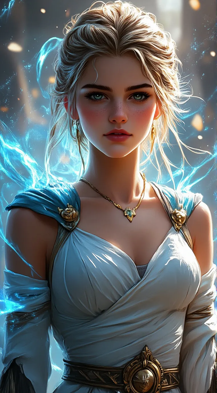 ai character: K-POP DEMON HUNTER background