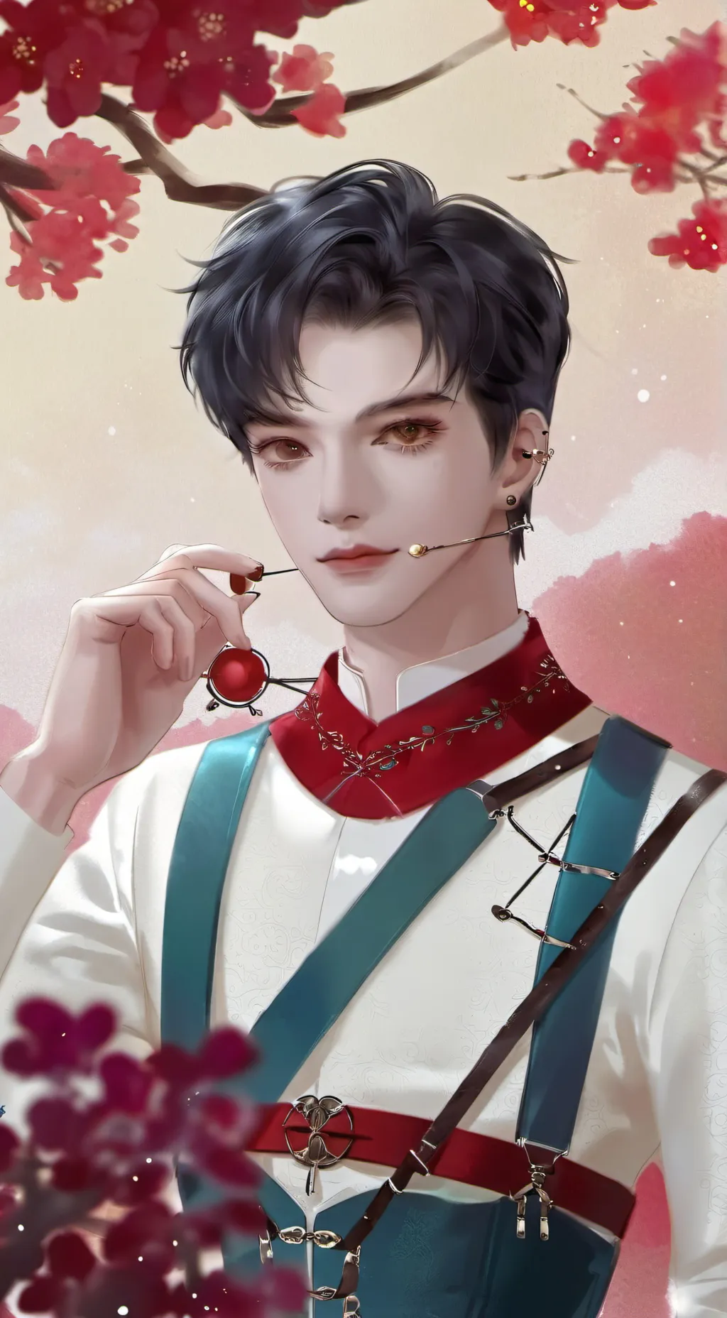 ai character: Chris  background