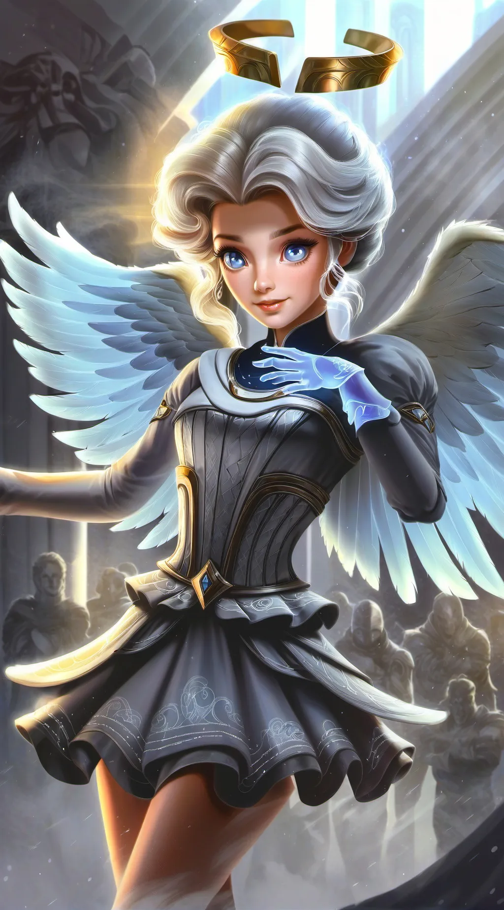 ai character: Angel background