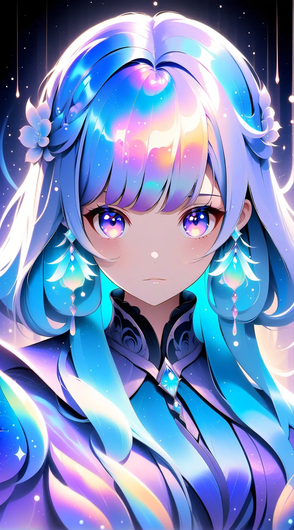 ai character: Luna litch background