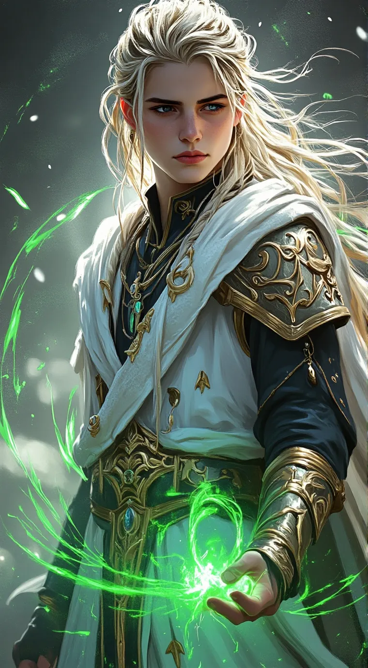 ai character: Aric background
