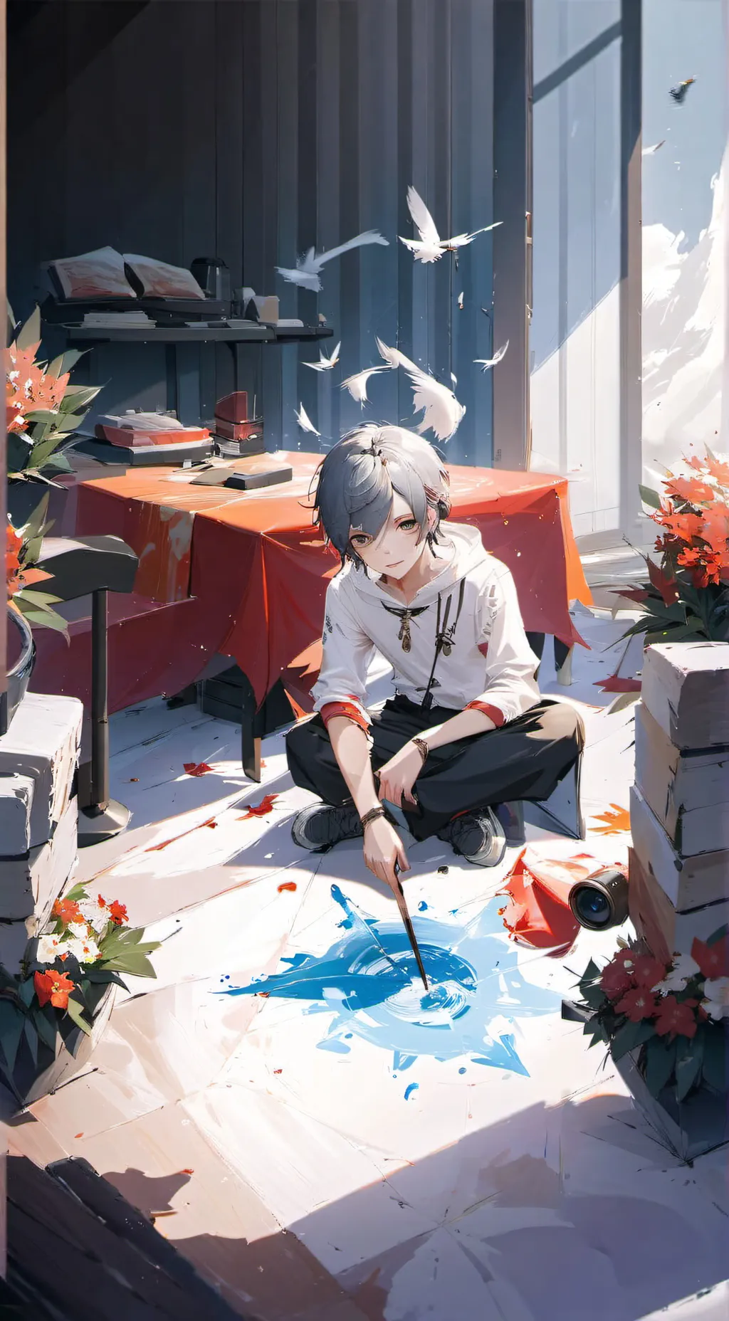 ai character: Liam background
