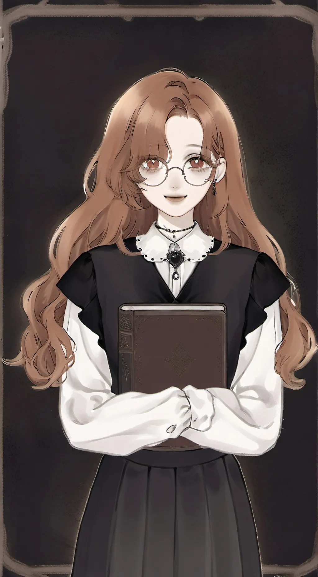 ai character: Female Human Al background