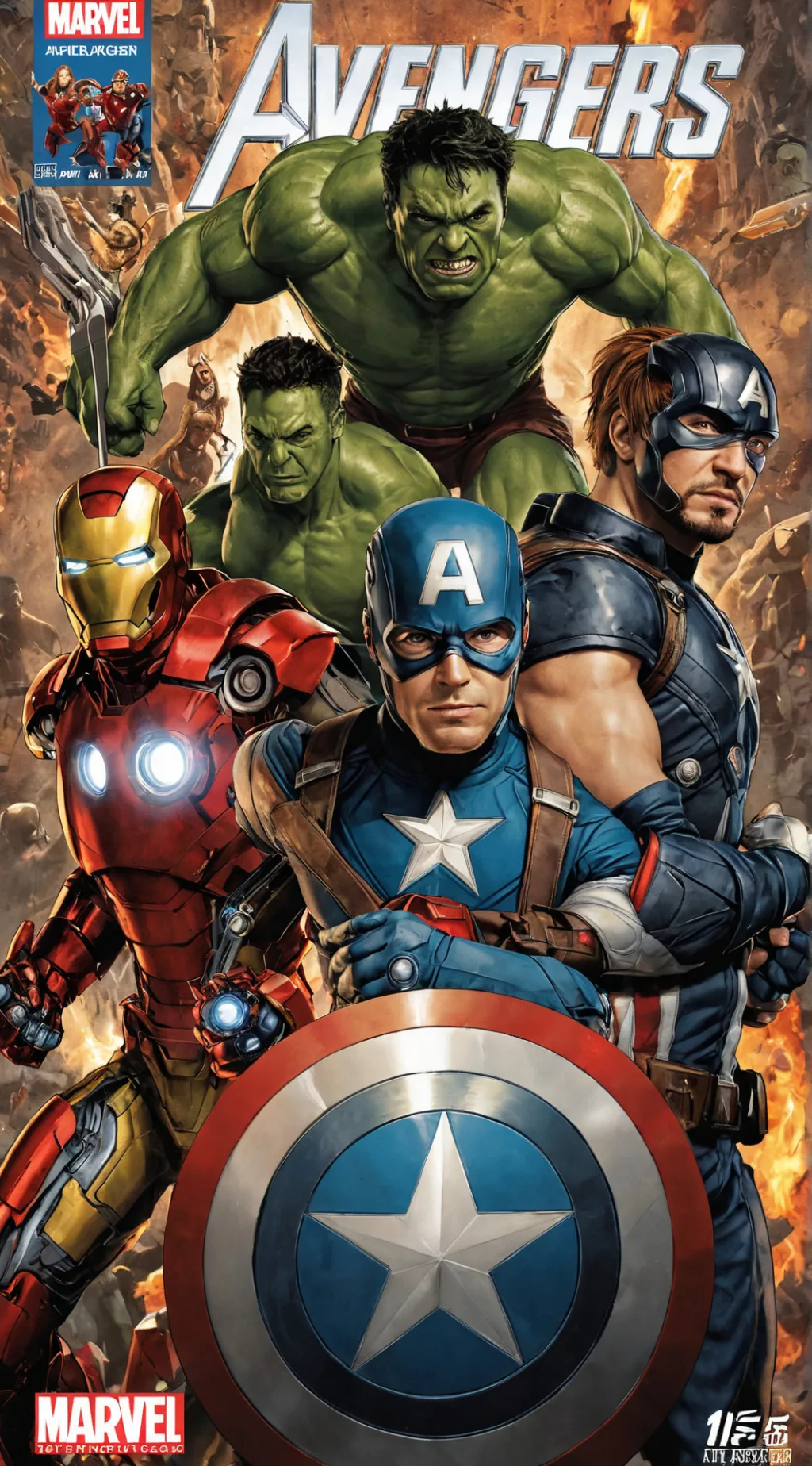 ai character: Avengers background