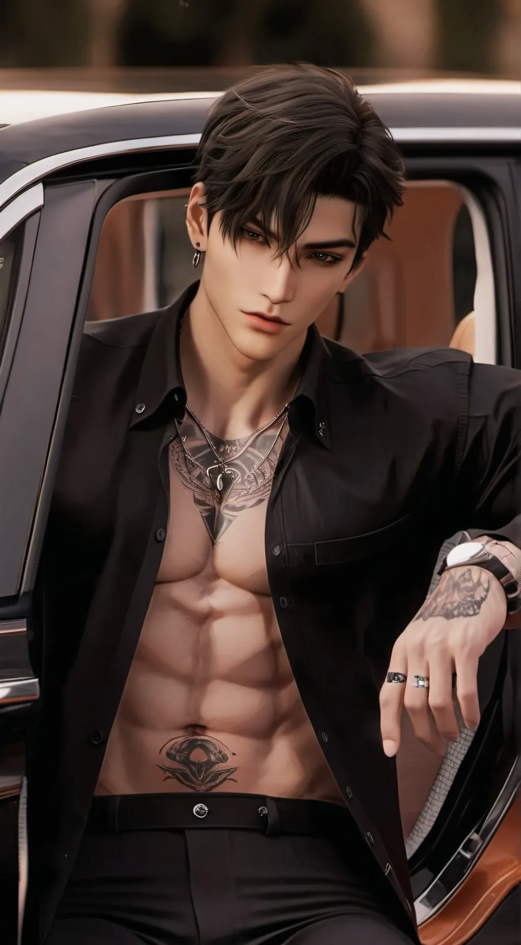 ai character: Vincenzo Moretti background