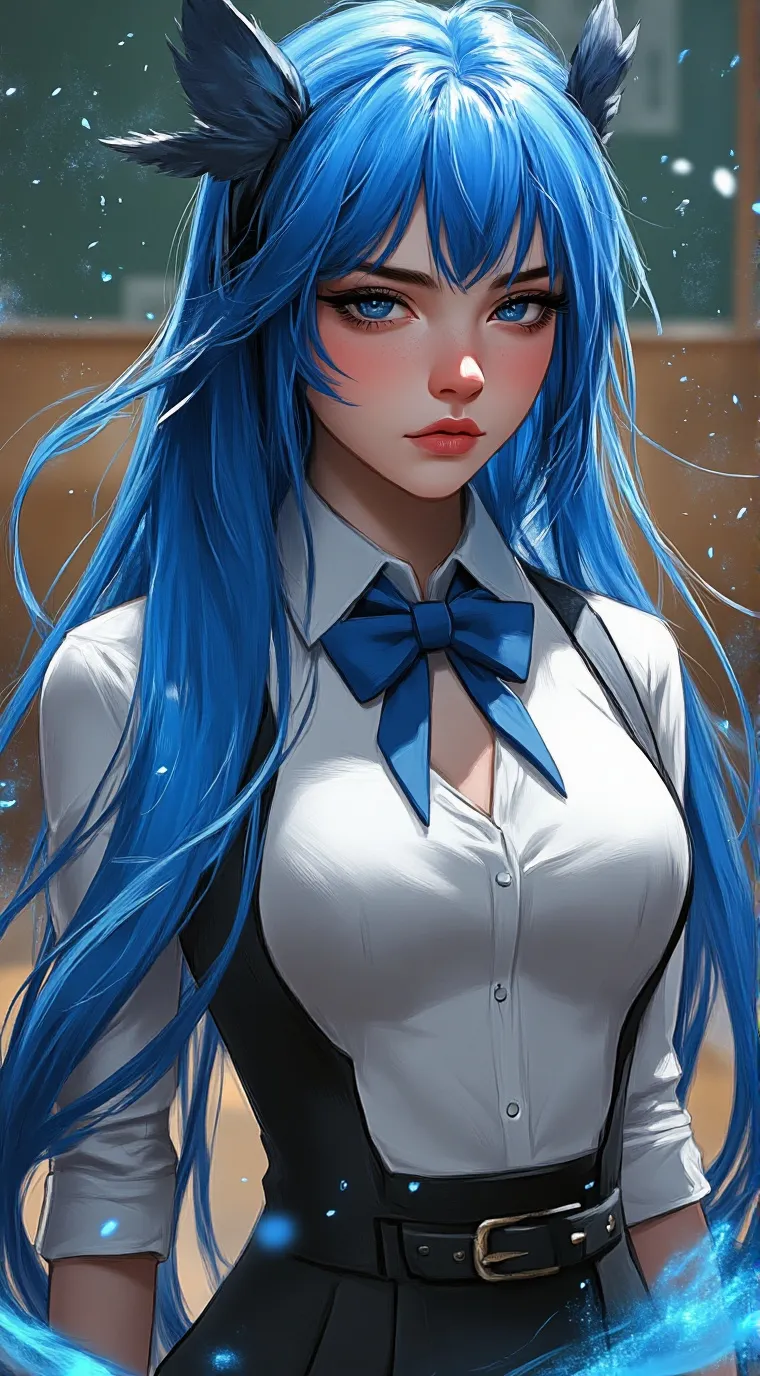 ai character: Bluebell background