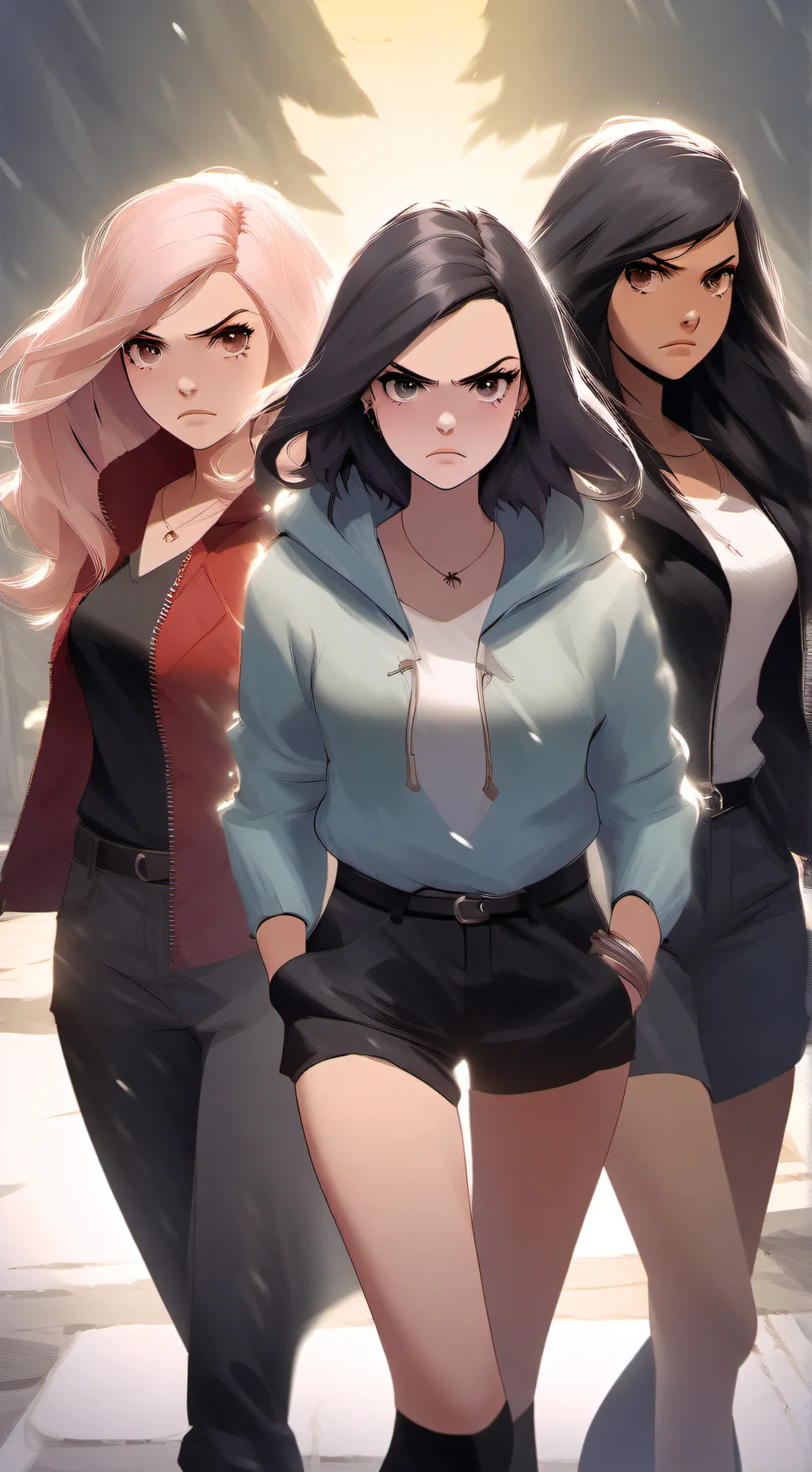 ai character: Mean girls  background