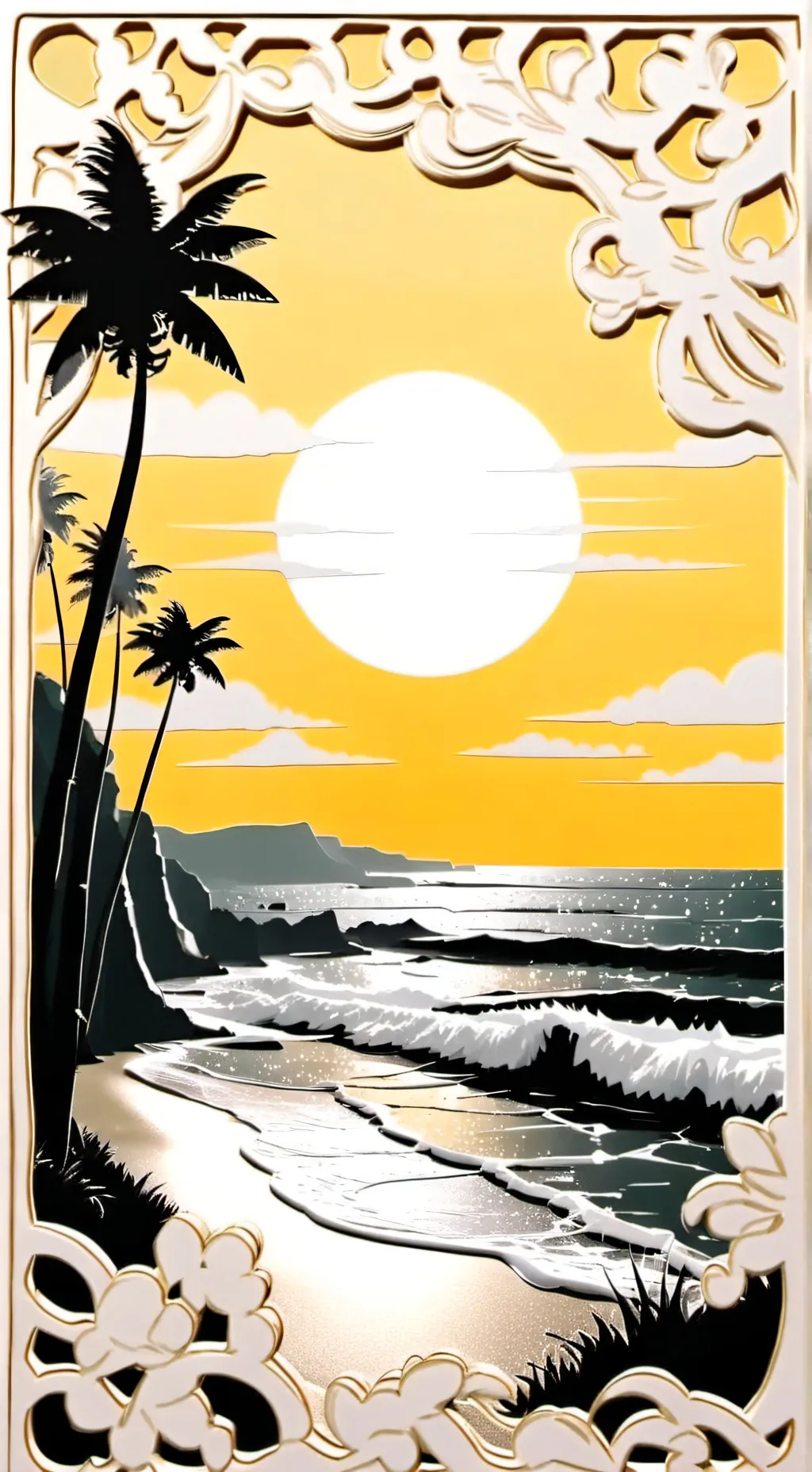 ai character: FS beach background