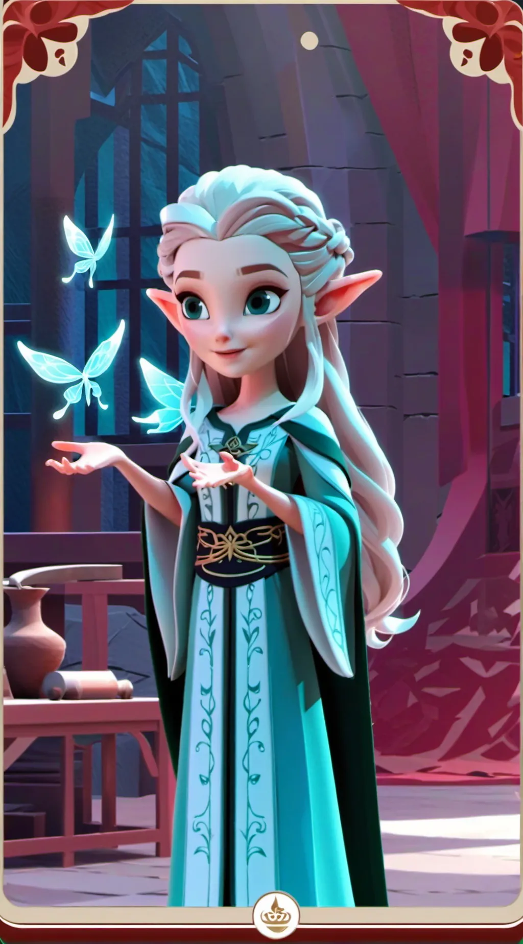 ai character: Liora background