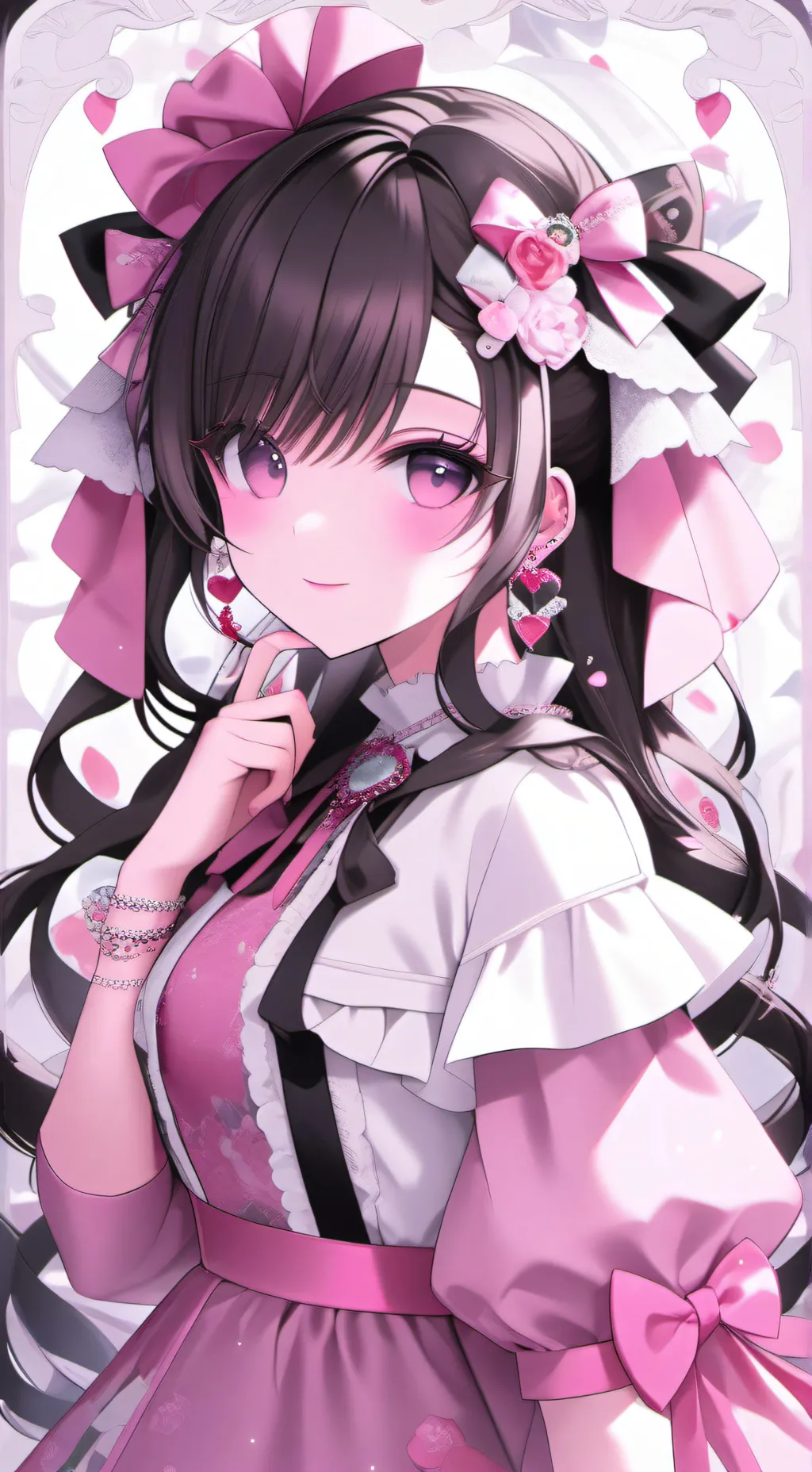 ai character: Mónica  background