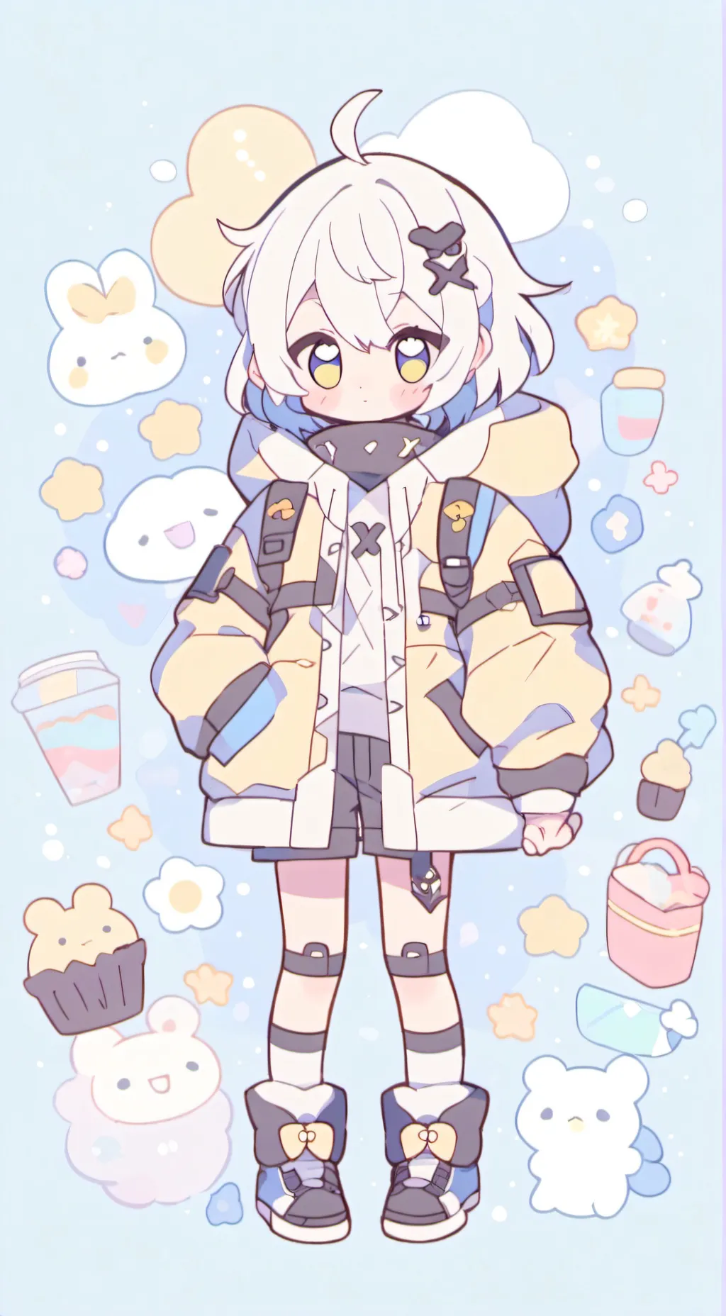 ai character: c00lkid × Bluudud background