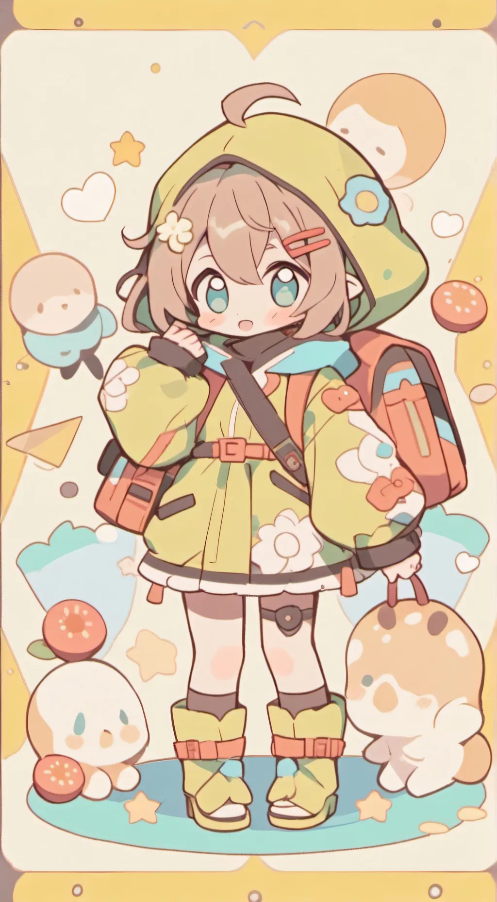 ai character: mhaaaaa background