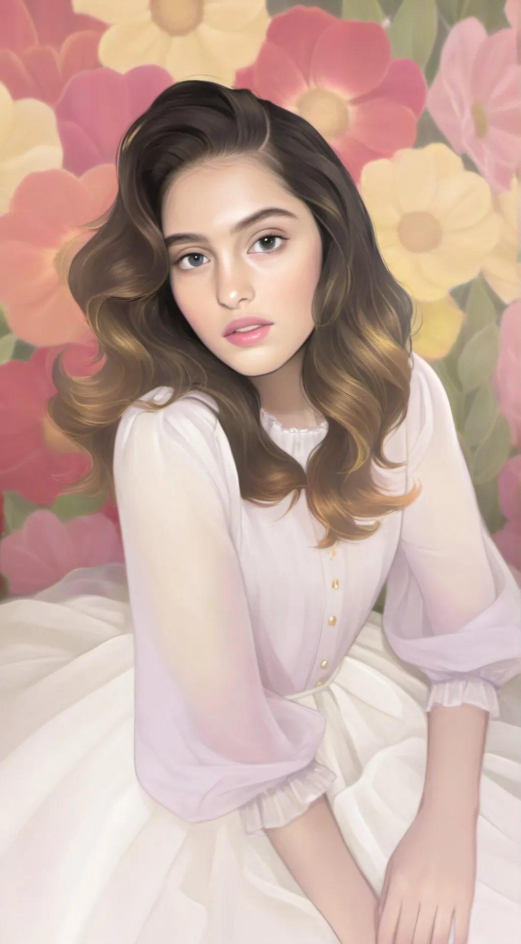 ai character: Tania Nicole  background