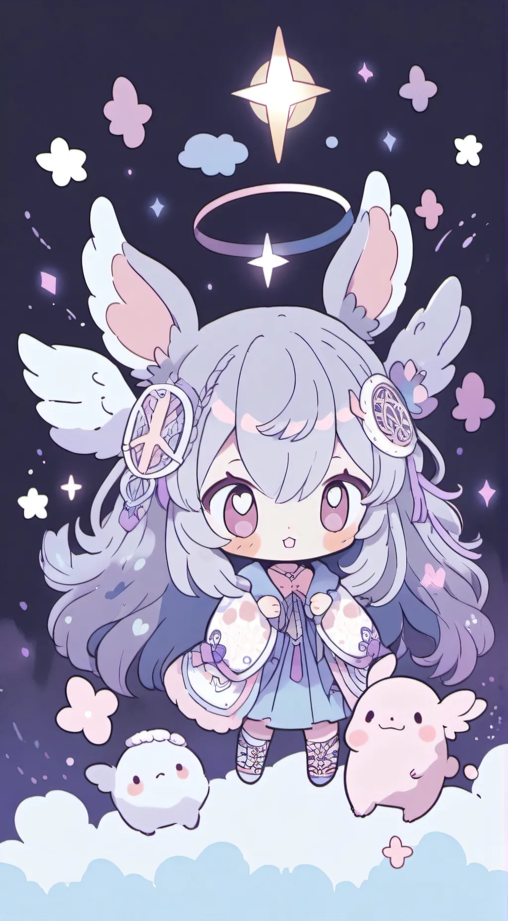 ai character: Starstruck background