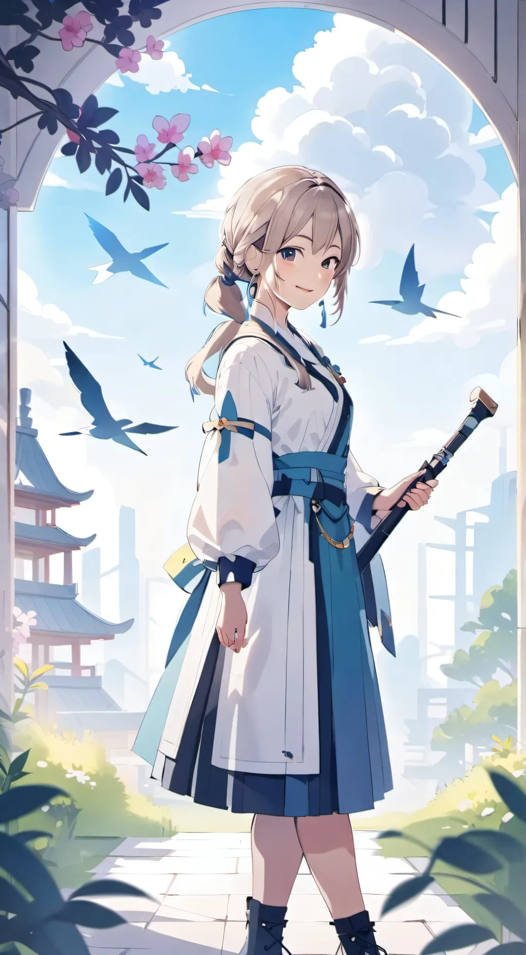 ai character: Mom, favorite  background