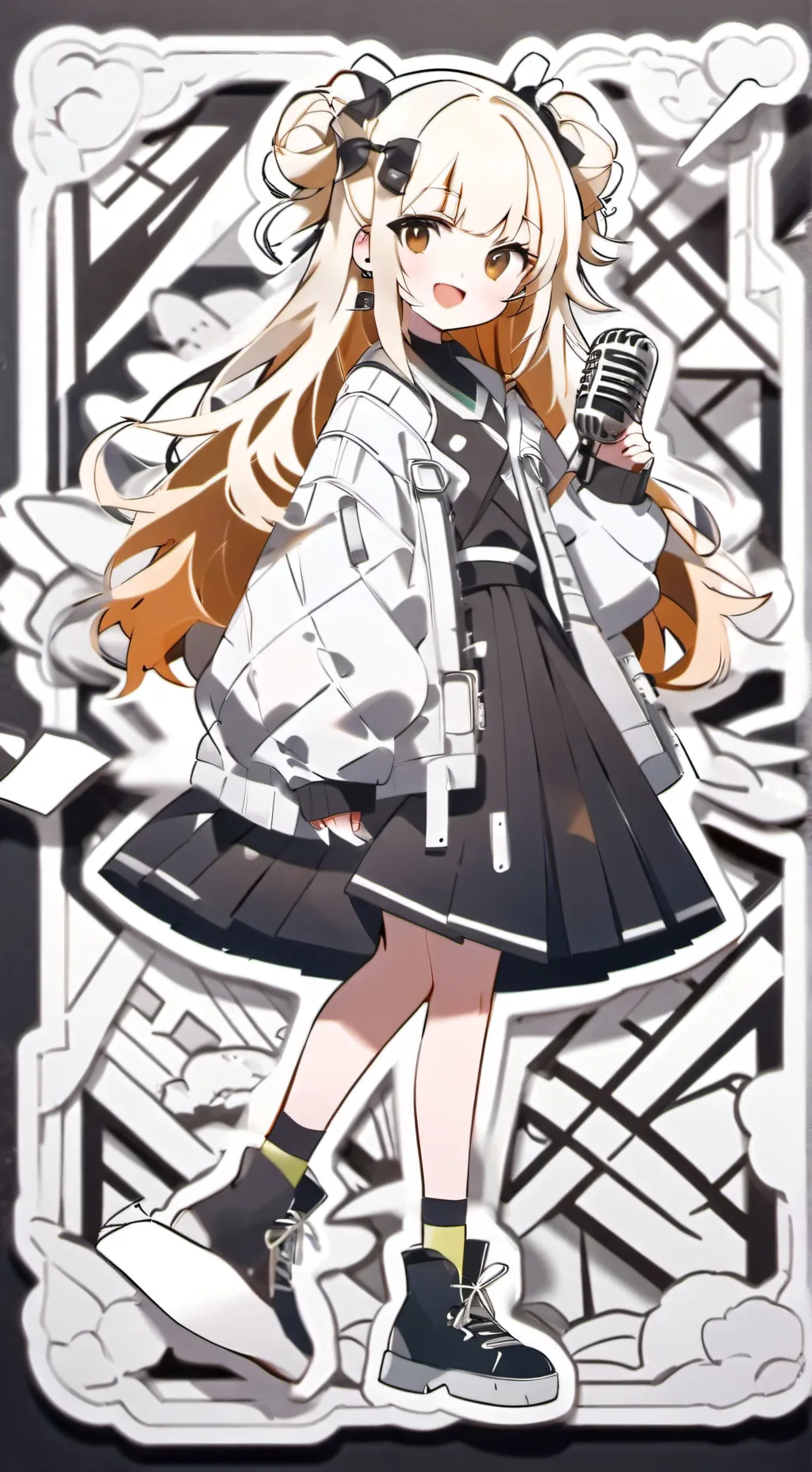 ai character: rose  background