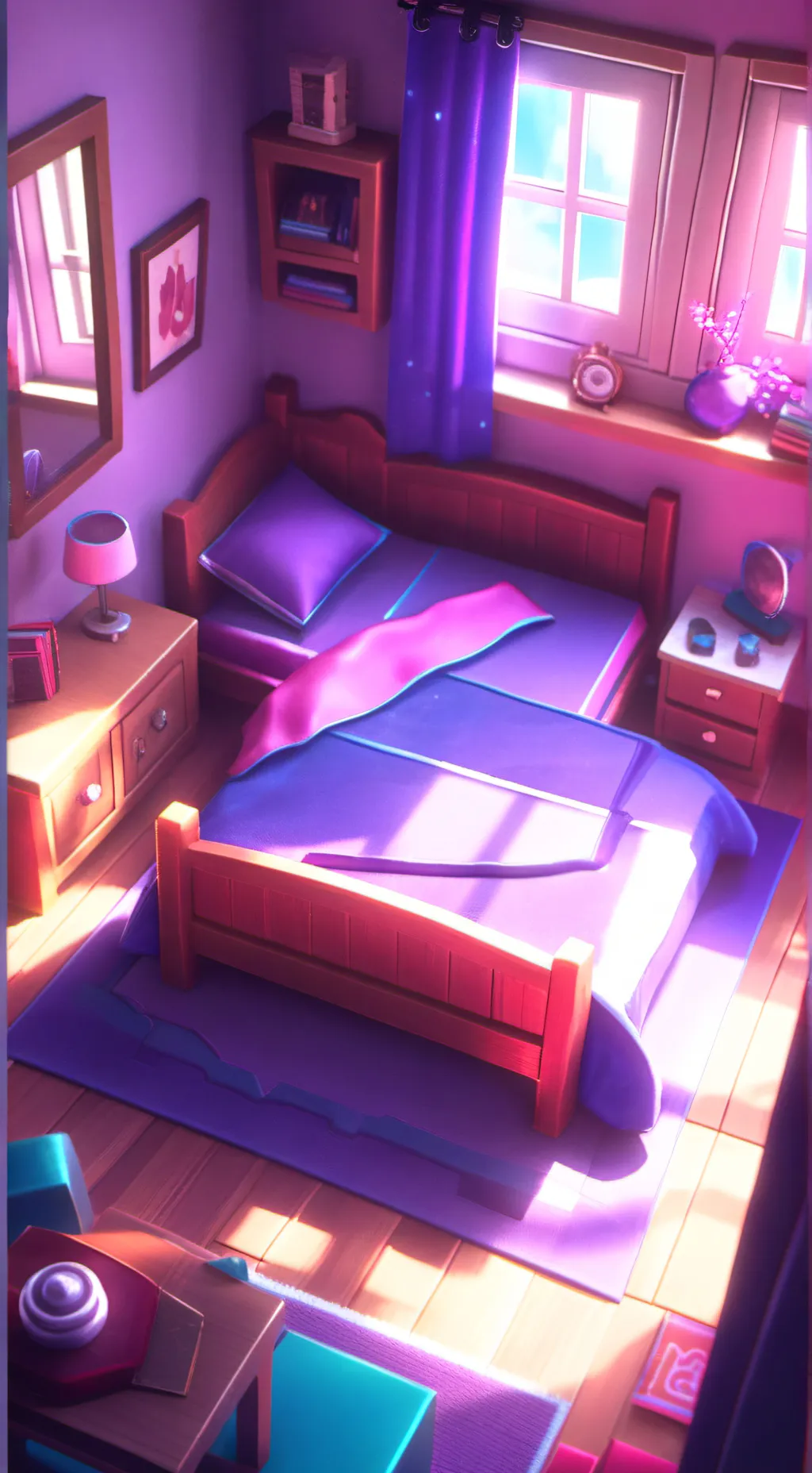 ai character: FEMALE GOREDOLL background