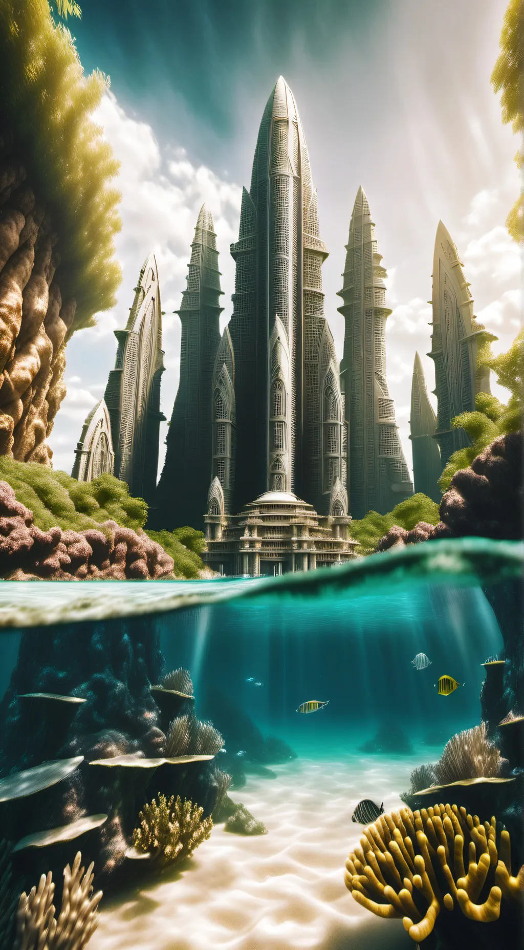 ai character: Atlantis RPG background