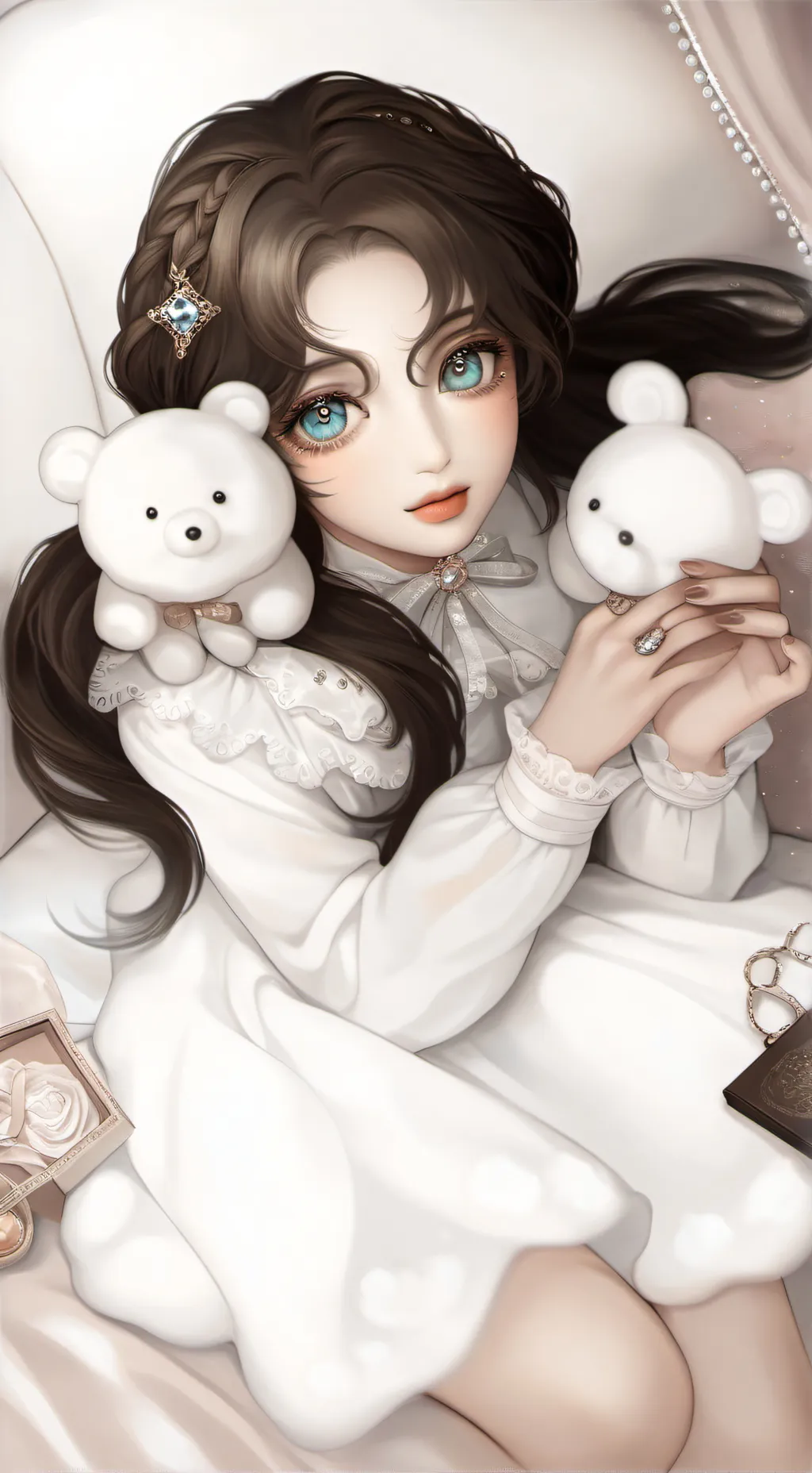 ai character: Tu prima envi😝😝 background