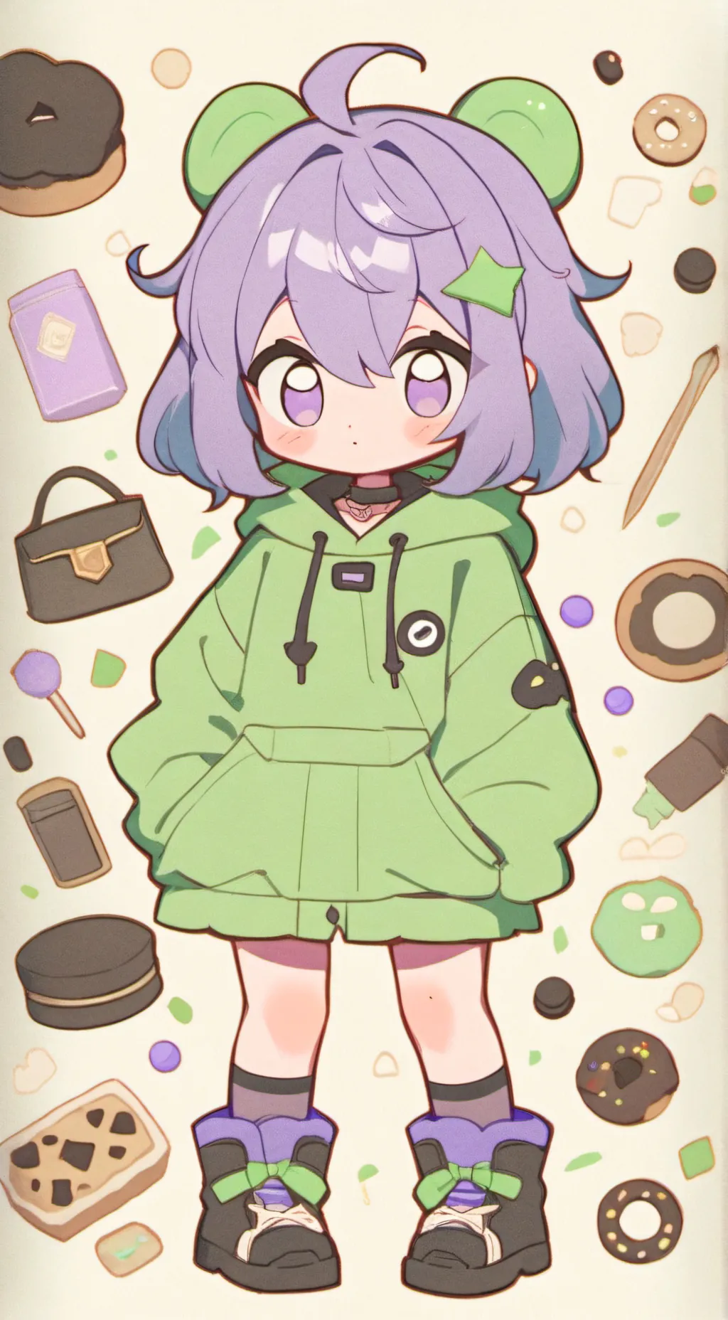 ai character: my crk oc!  background