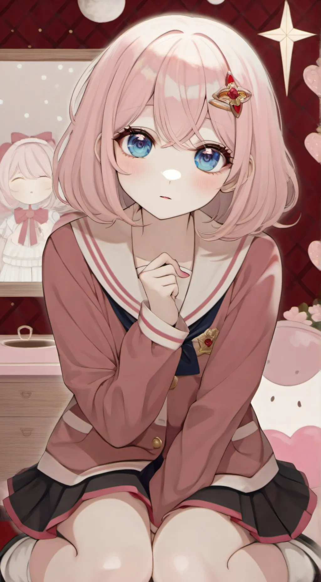 ai character: Mha truth or dare background