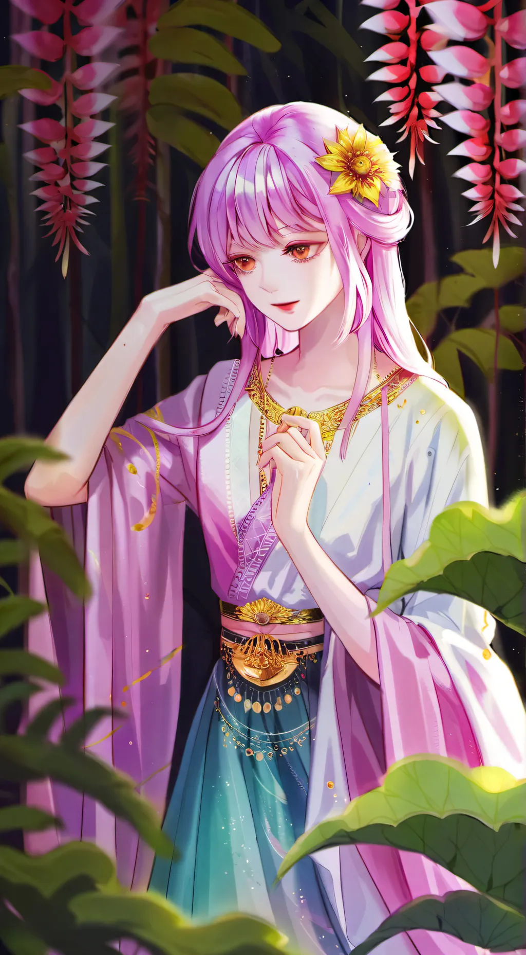 ai character: Dw yandere au background