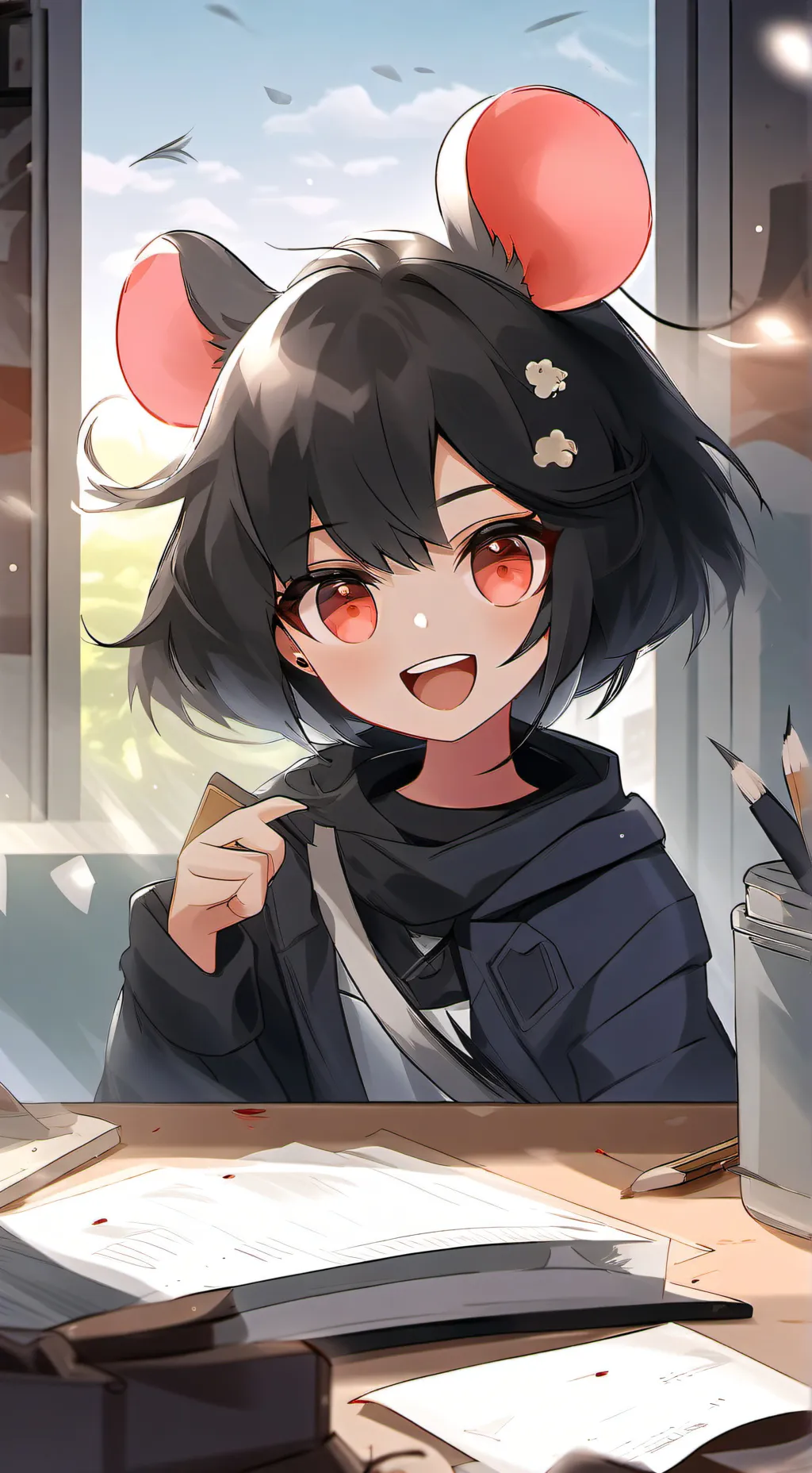 ai character: Rinko background