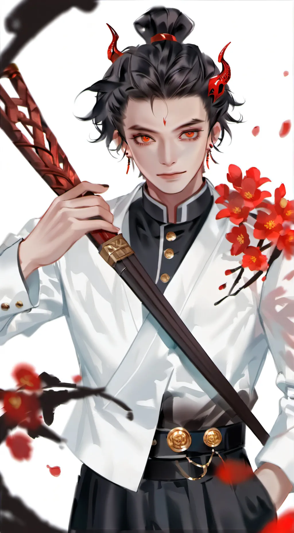 ai character: DS demon  background