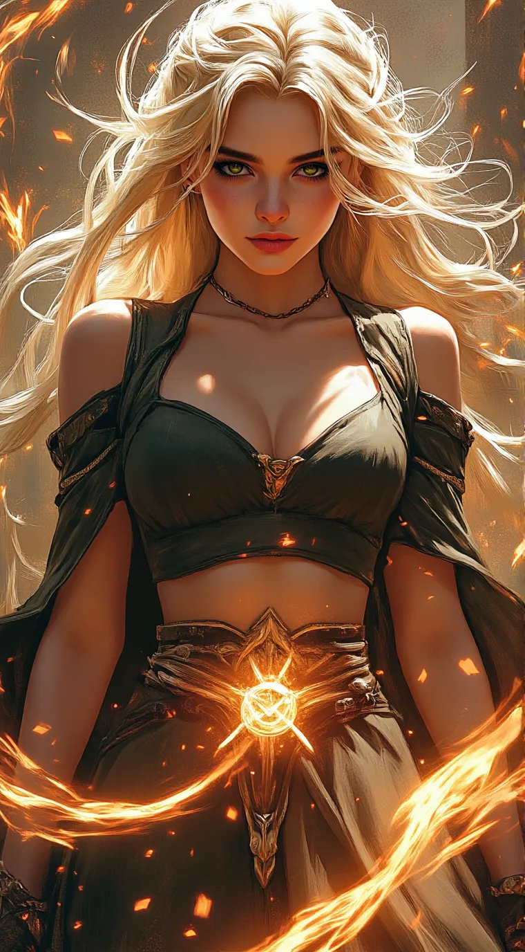 ai character: Mia  background