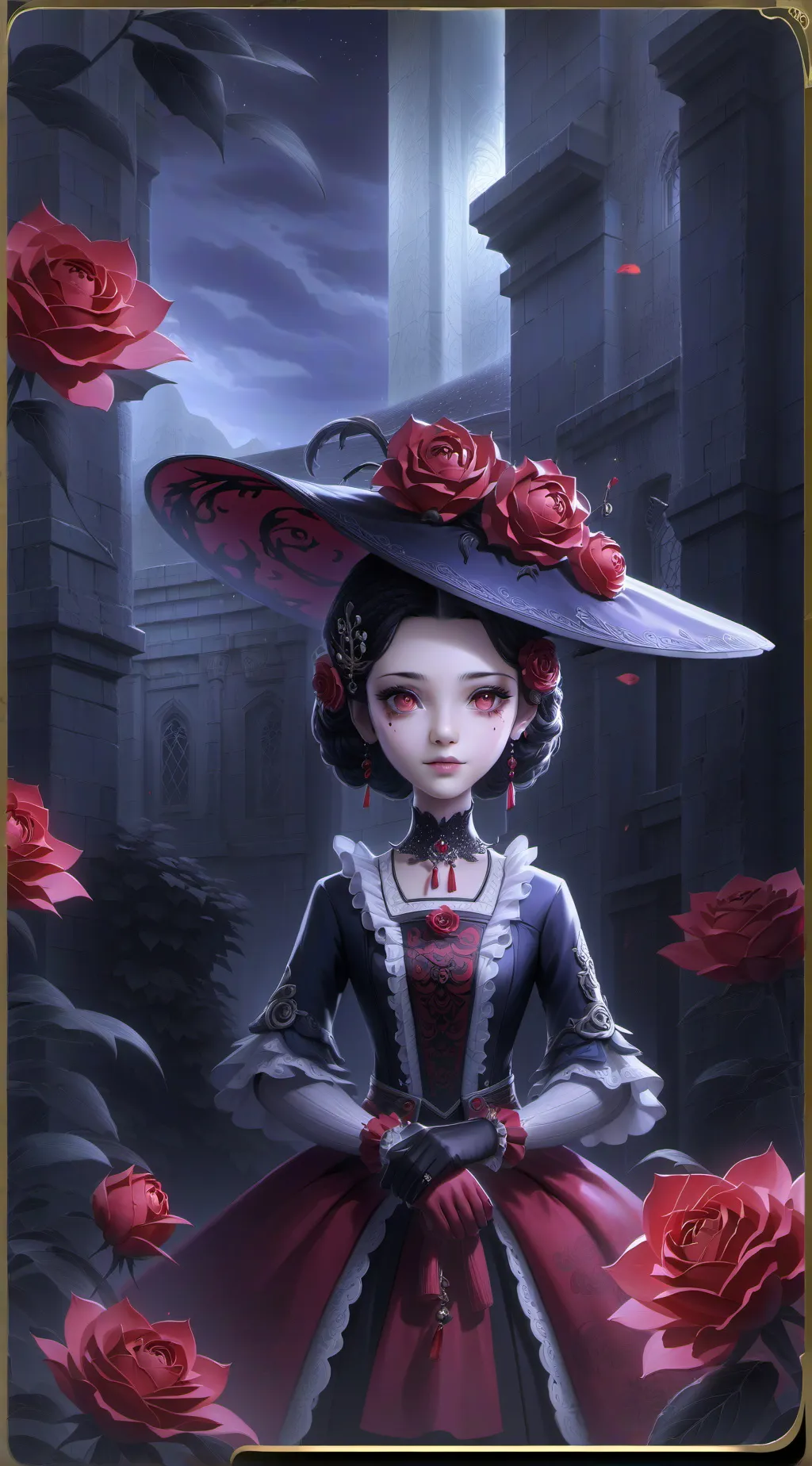 ai character: Hanako-san  background