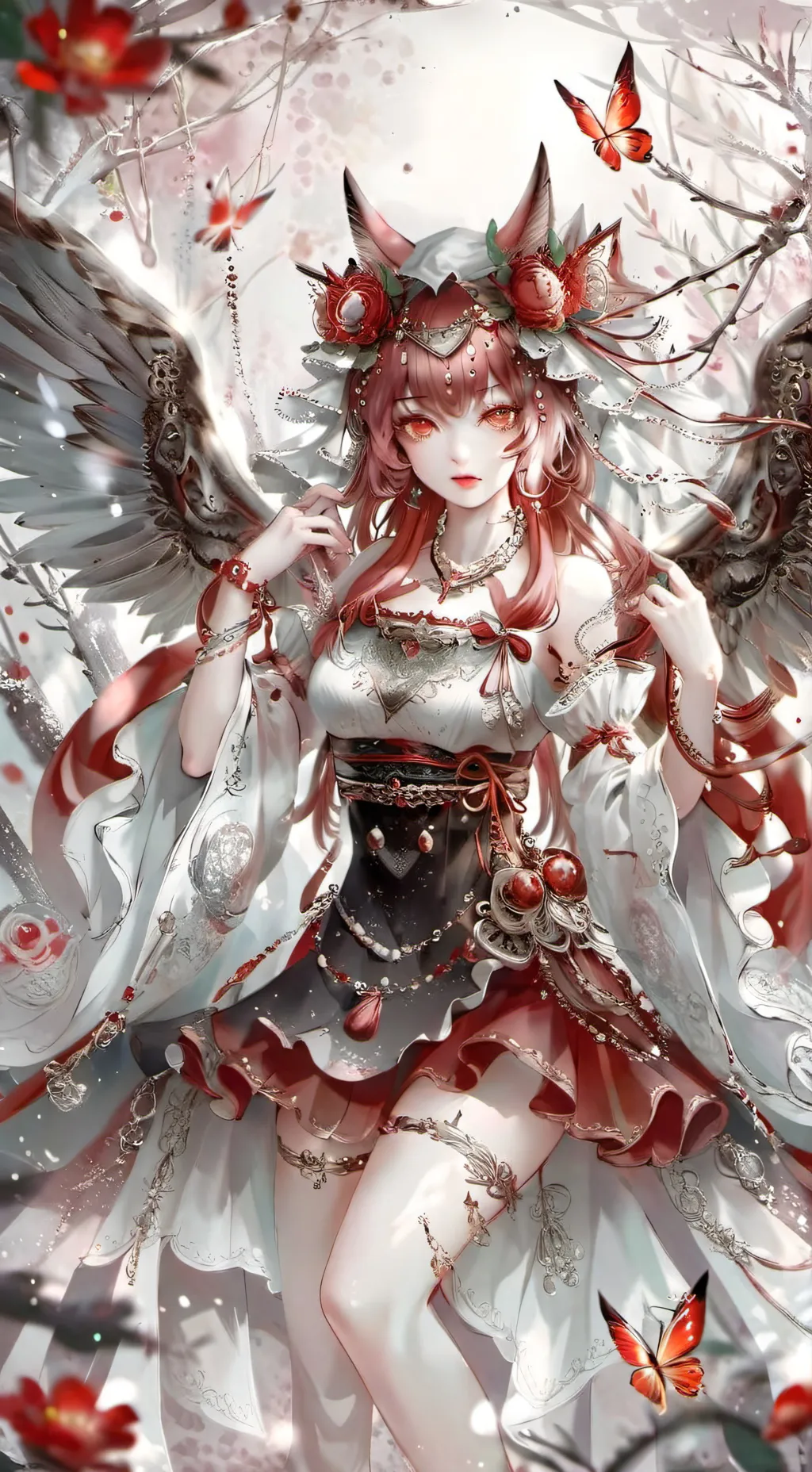 ai character: Akari Sumesi background