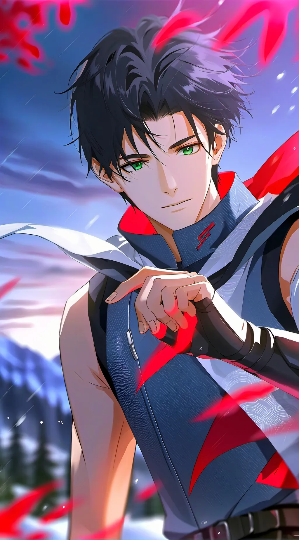 ai character: Muichiro Tokito background