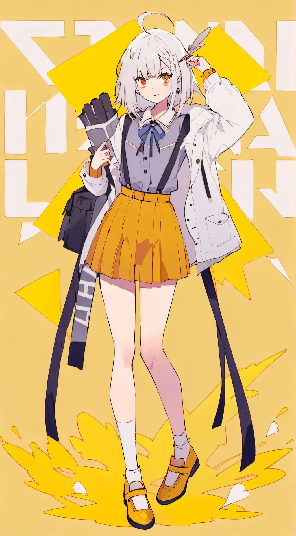 ai character: Lora the bully background