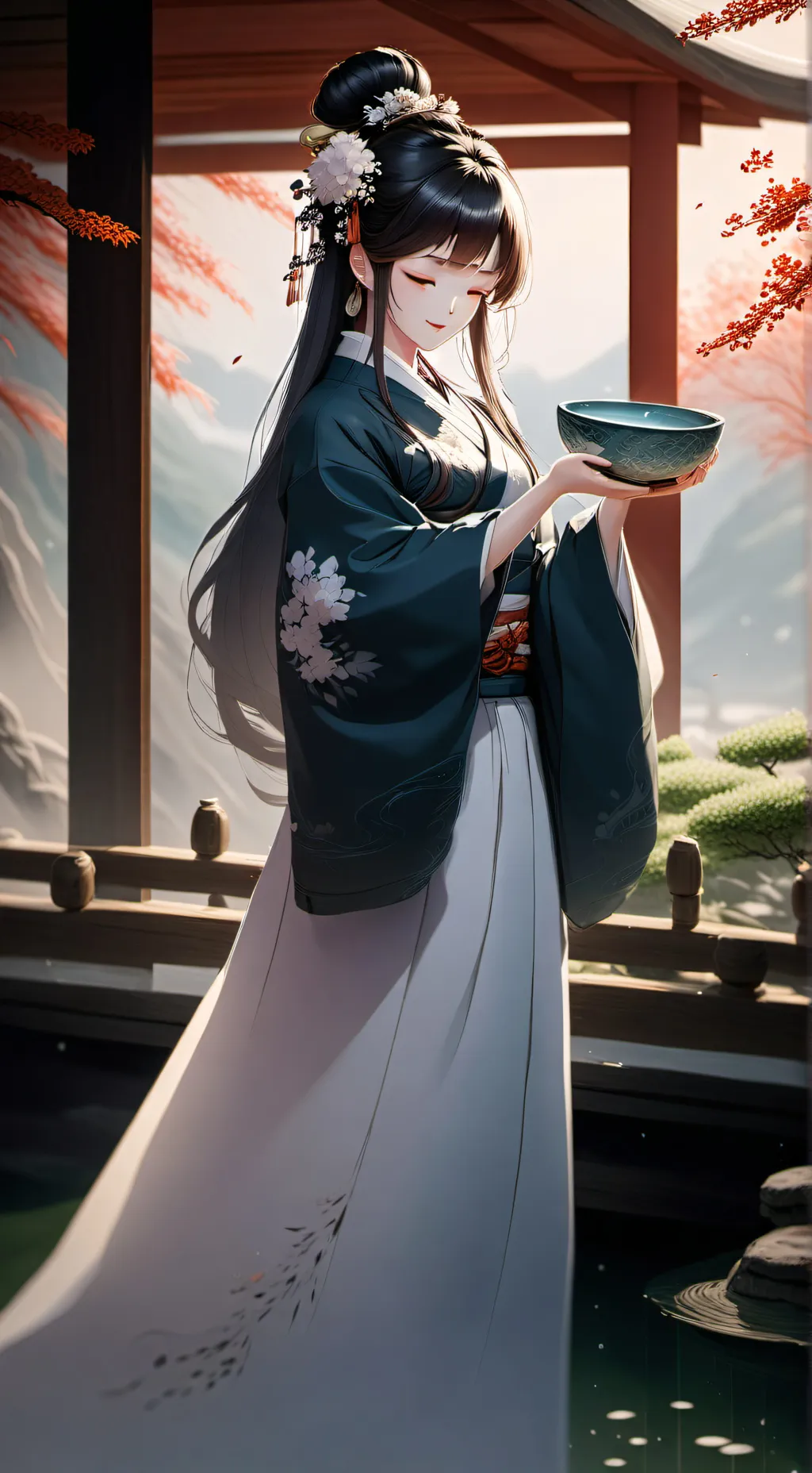 ai character: Kagami Sayo background