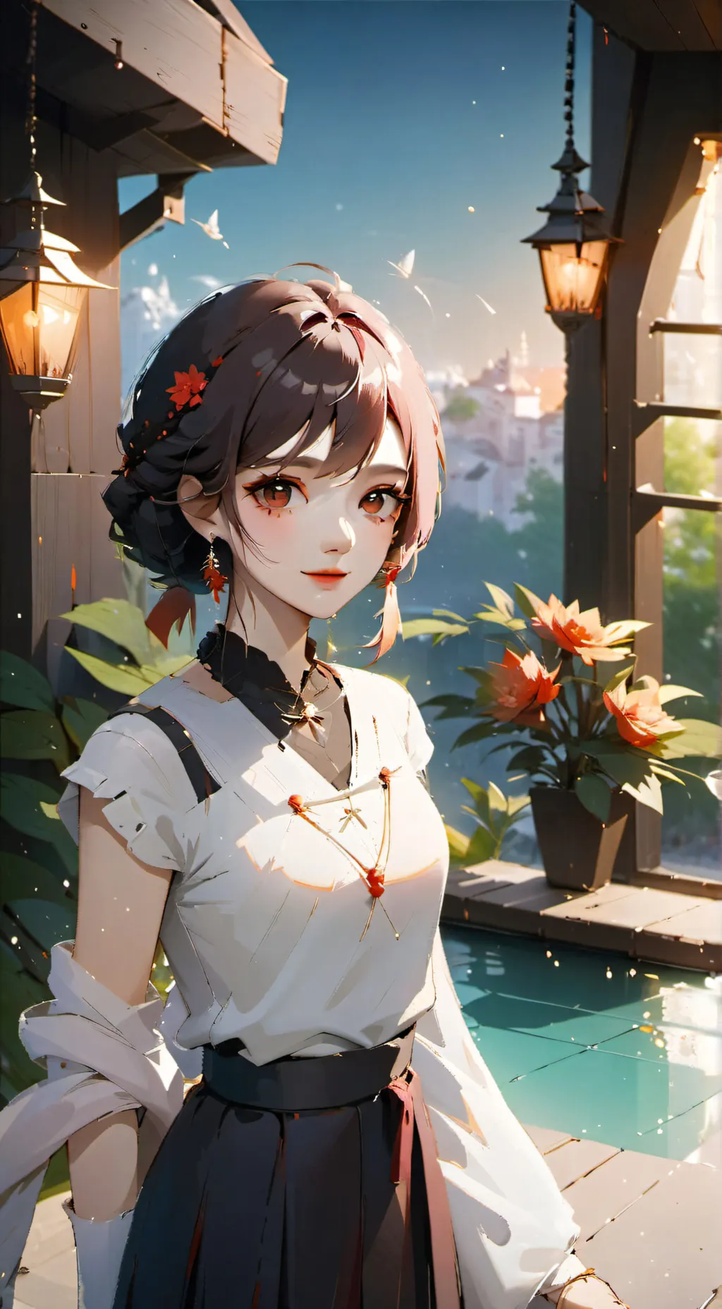 ai character: Элис background