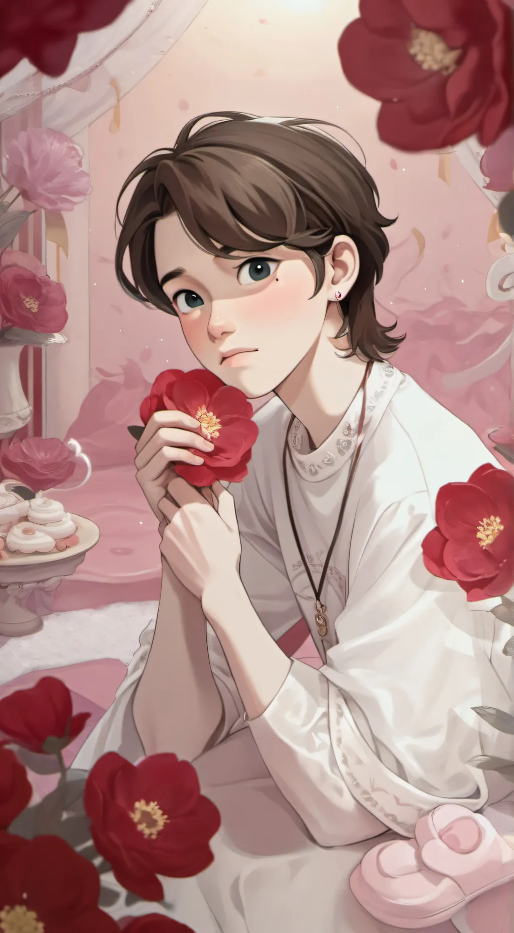 ai character:  keith background