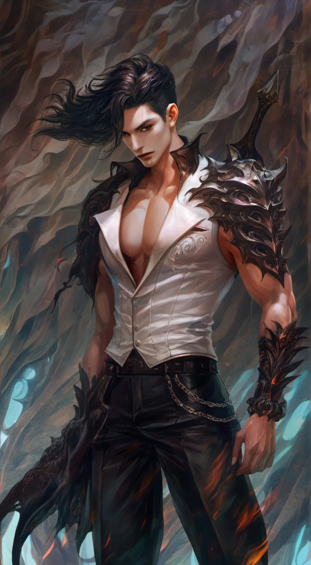 ai character: Berkay background