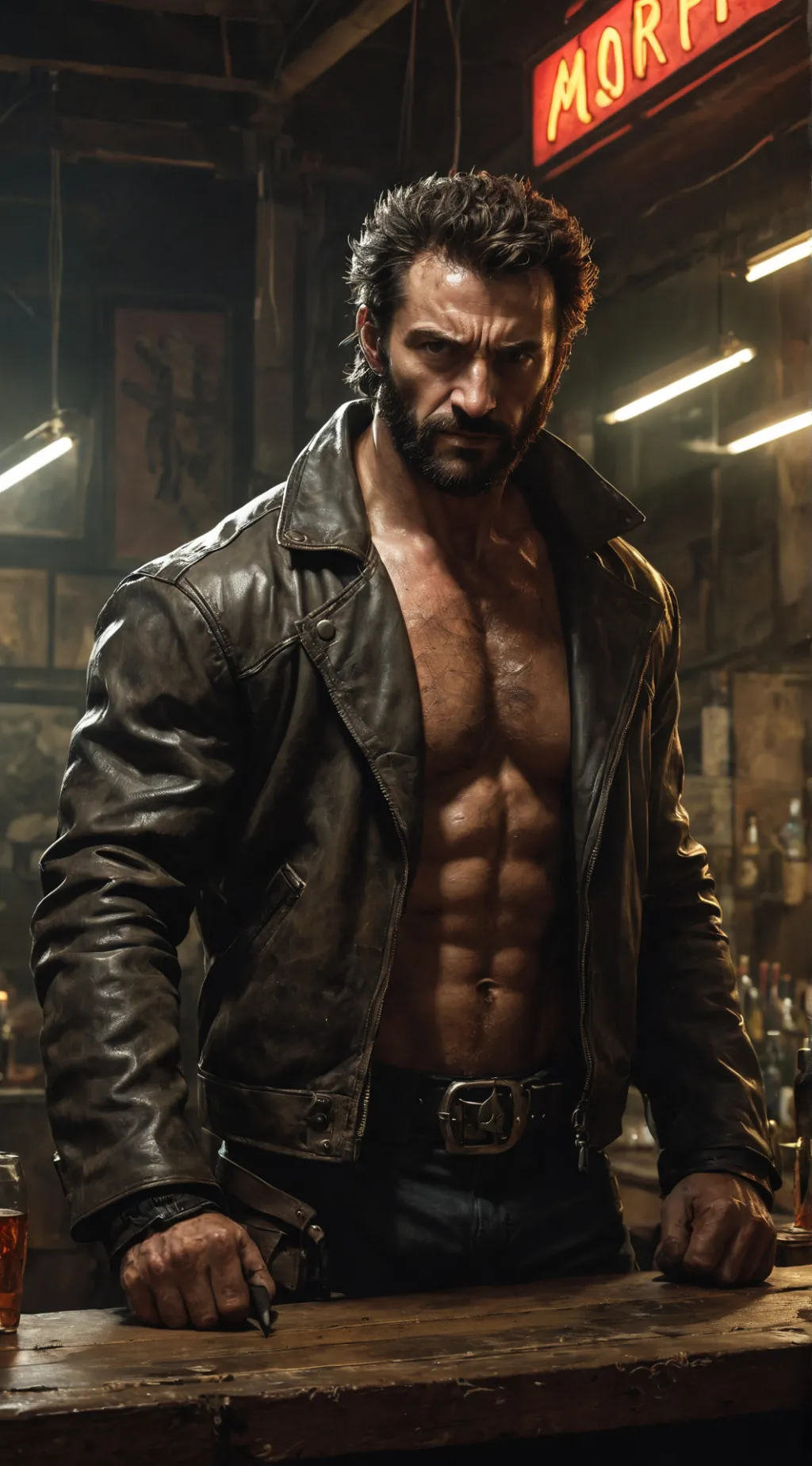 ai character: Logan background